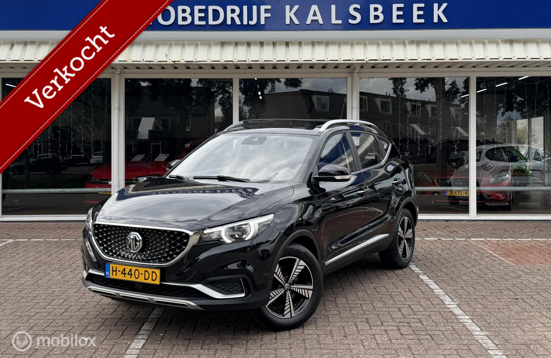 MG MG ZS Ev EV Luxury 45 kWh|Pano|88.4%SOH|Lane|Leer|Carplay| 2019 - voorkant