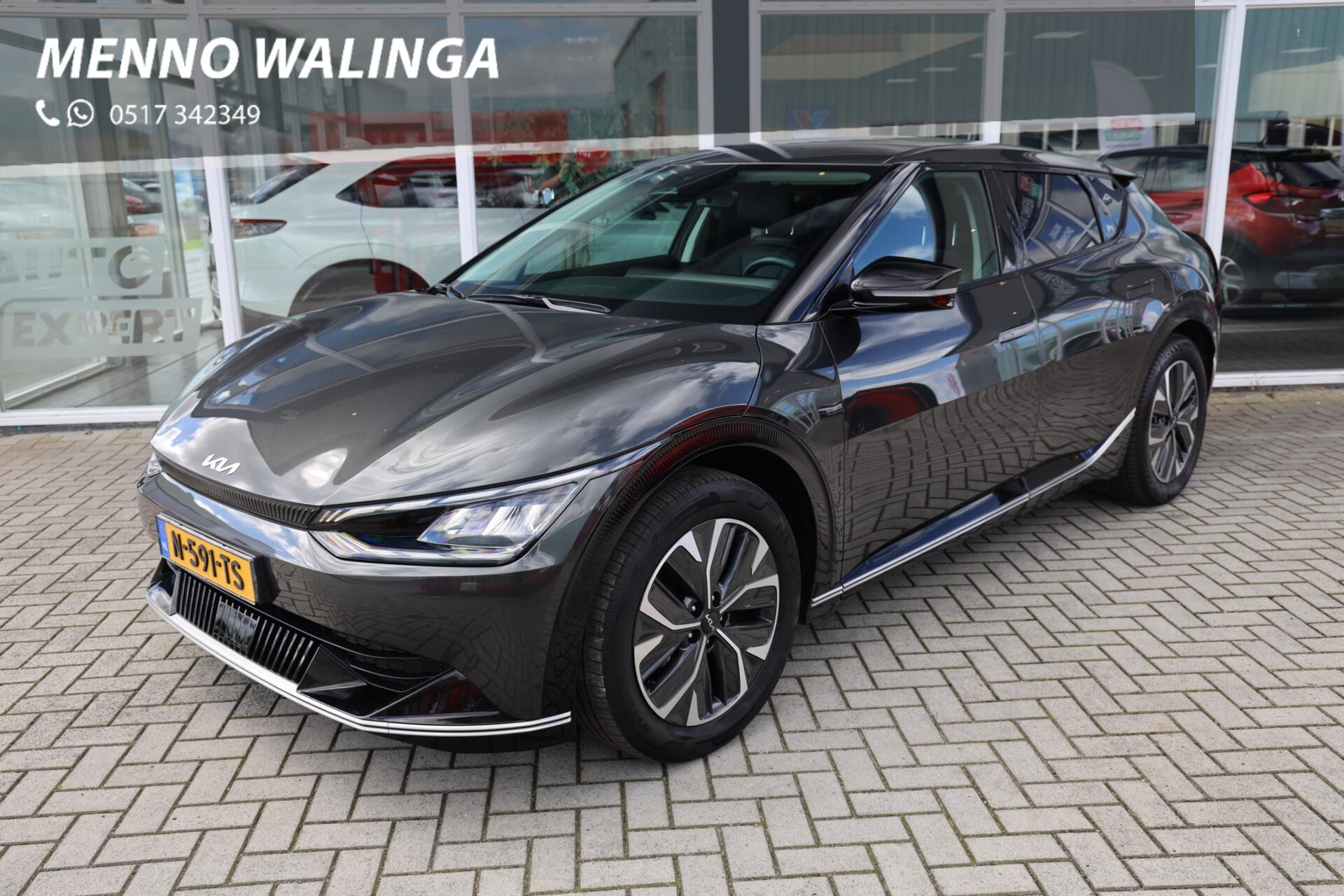 Kia Ev6 Plus 77.4 kWh|Merdian Surround|Camera|Stoel+Stuurverwarming|Memory|Carplay 2022 - voorkant