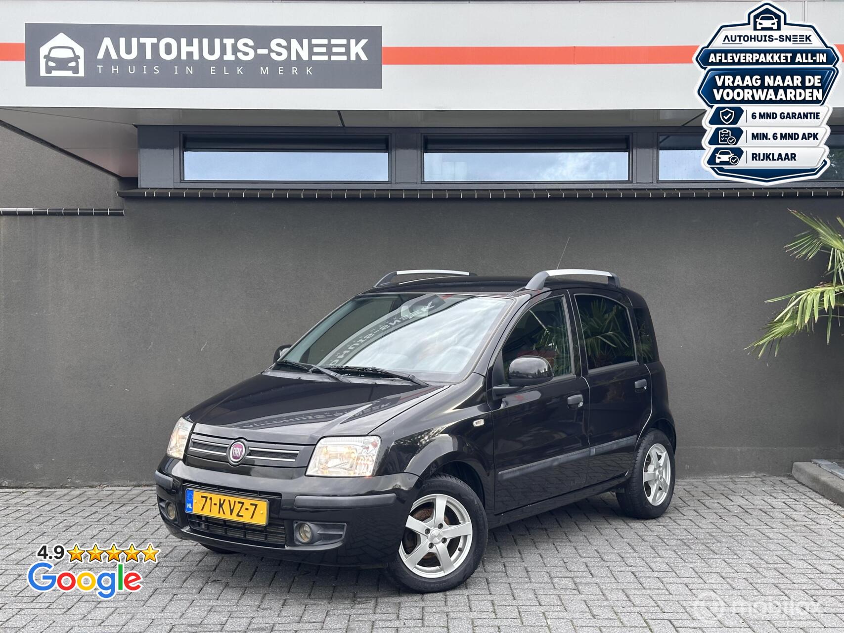 Fiat Fiat Panda 1.2 Emotion|Airco |Climate|Multi Stuur 115dkm 2010 - voorkant