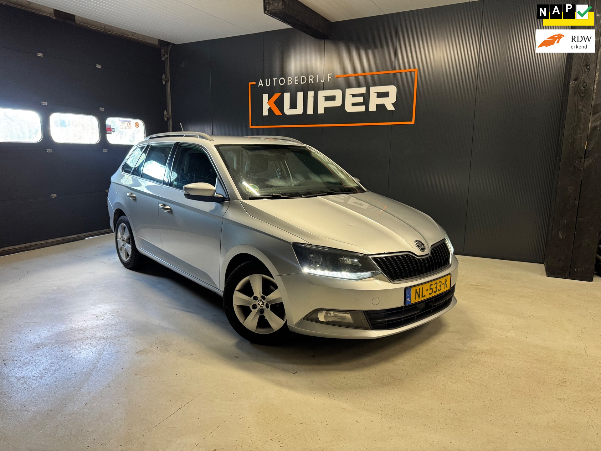 Skoda Fabia 1.4 TDI Ambition Business Clima Navi 2017 - voorkant