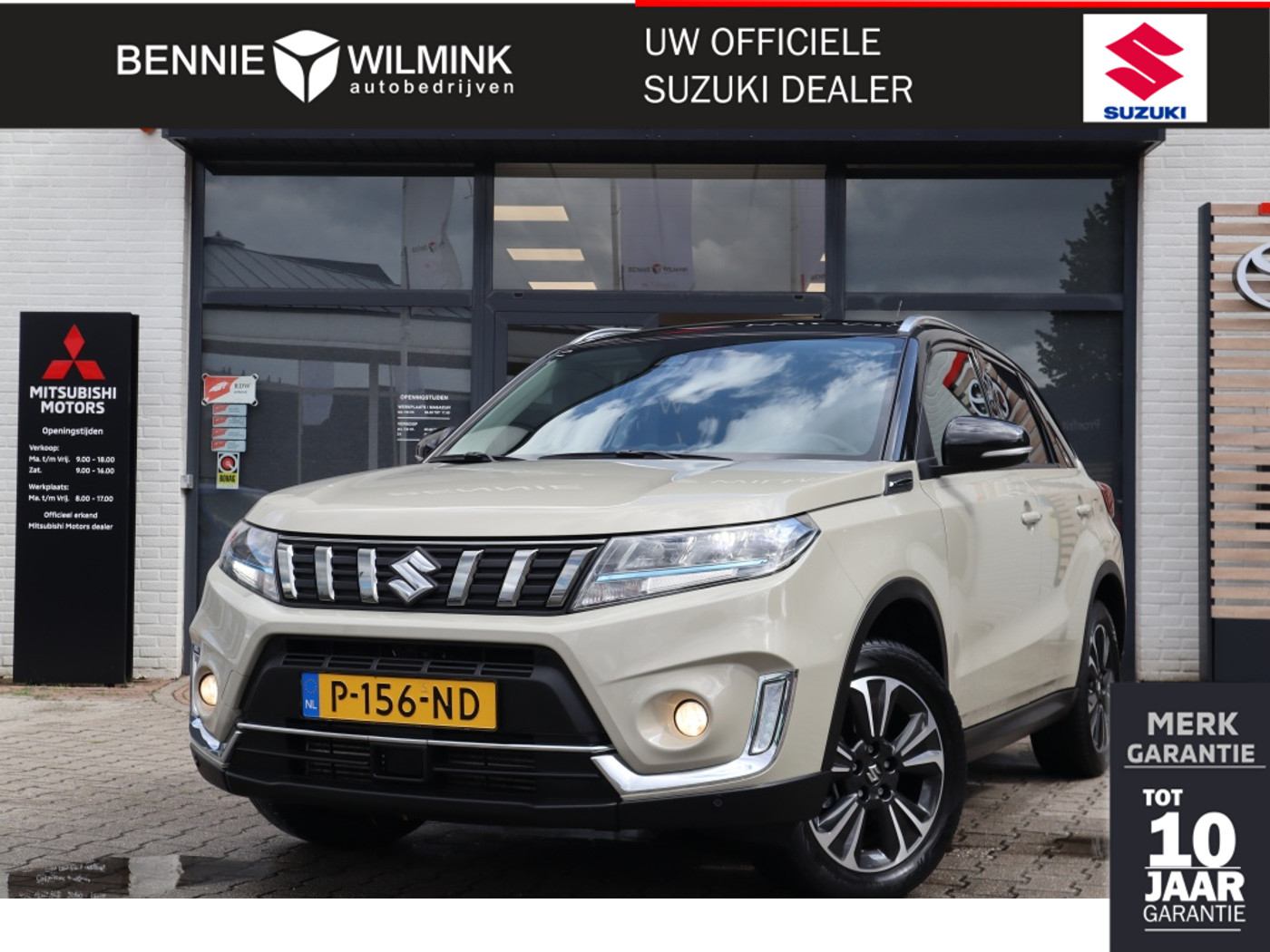 Suzuki Vitara 1.4 BoosterJet Style Hybrid Trekhaak | AdaptiveCruise | Carplay 2022 - voorkant