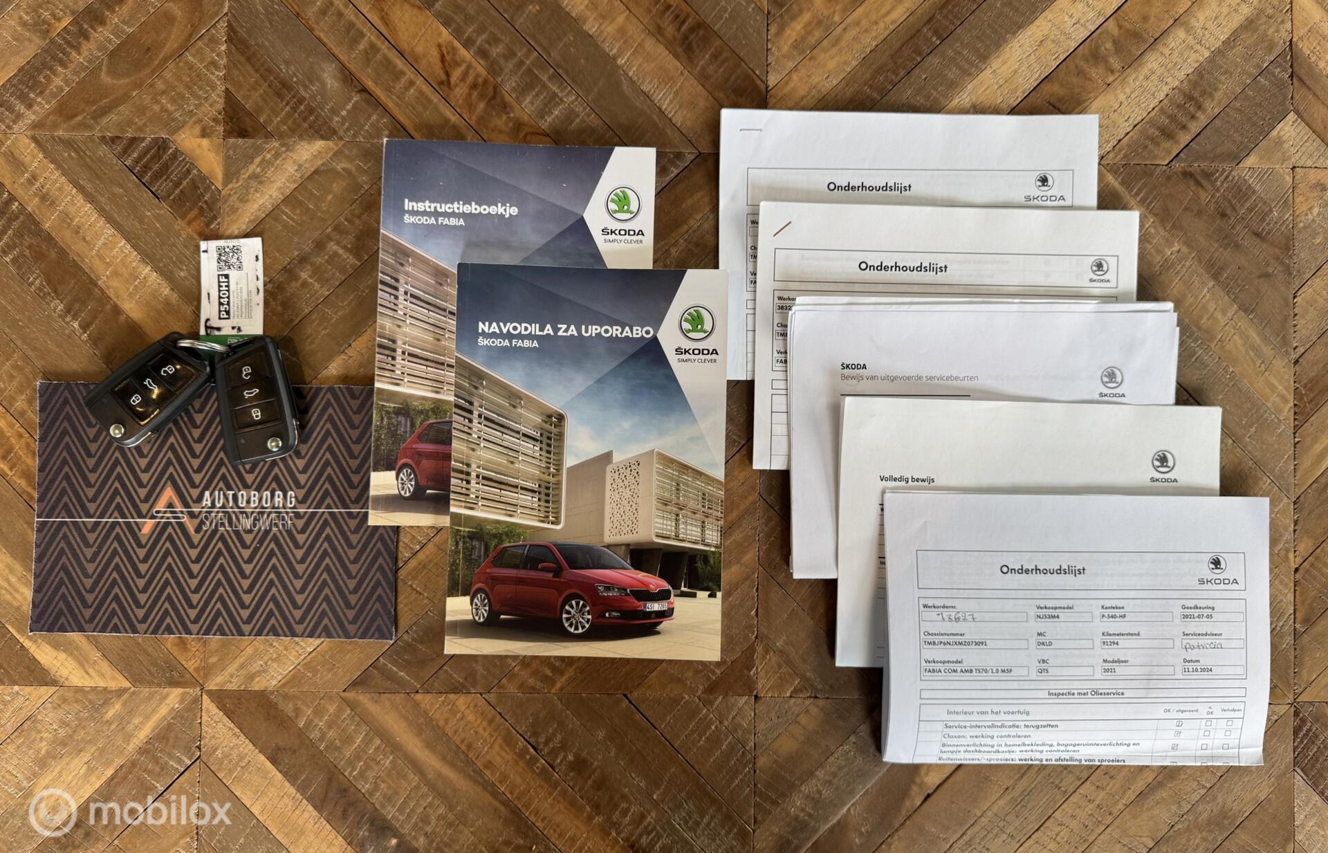 Foto van Skoda Fabia