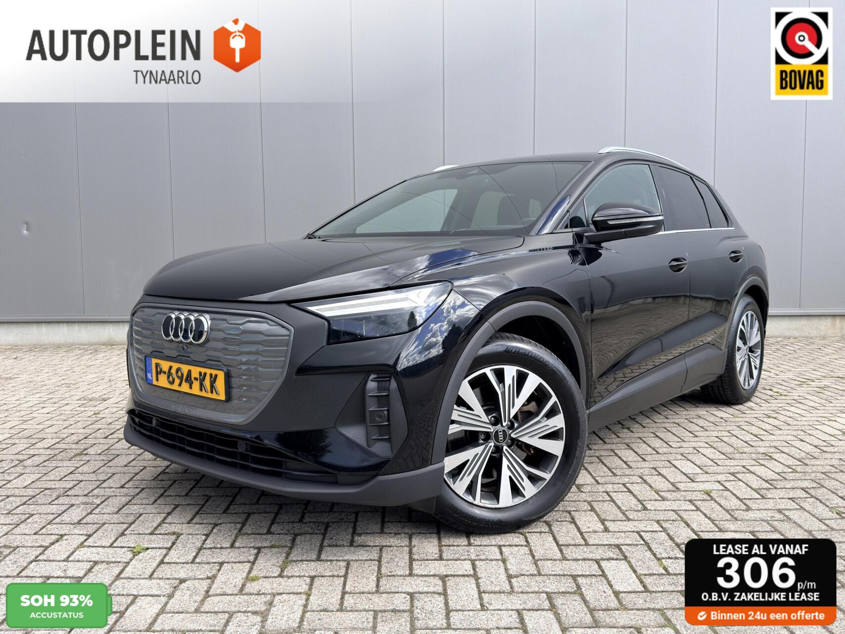 Audi Q4 40 E-tron 40 Launch edition Advanced Plus 77 kWh 1e eig|Carplay|Warmtepomp|Dealer OH| 2021 - voorkant
