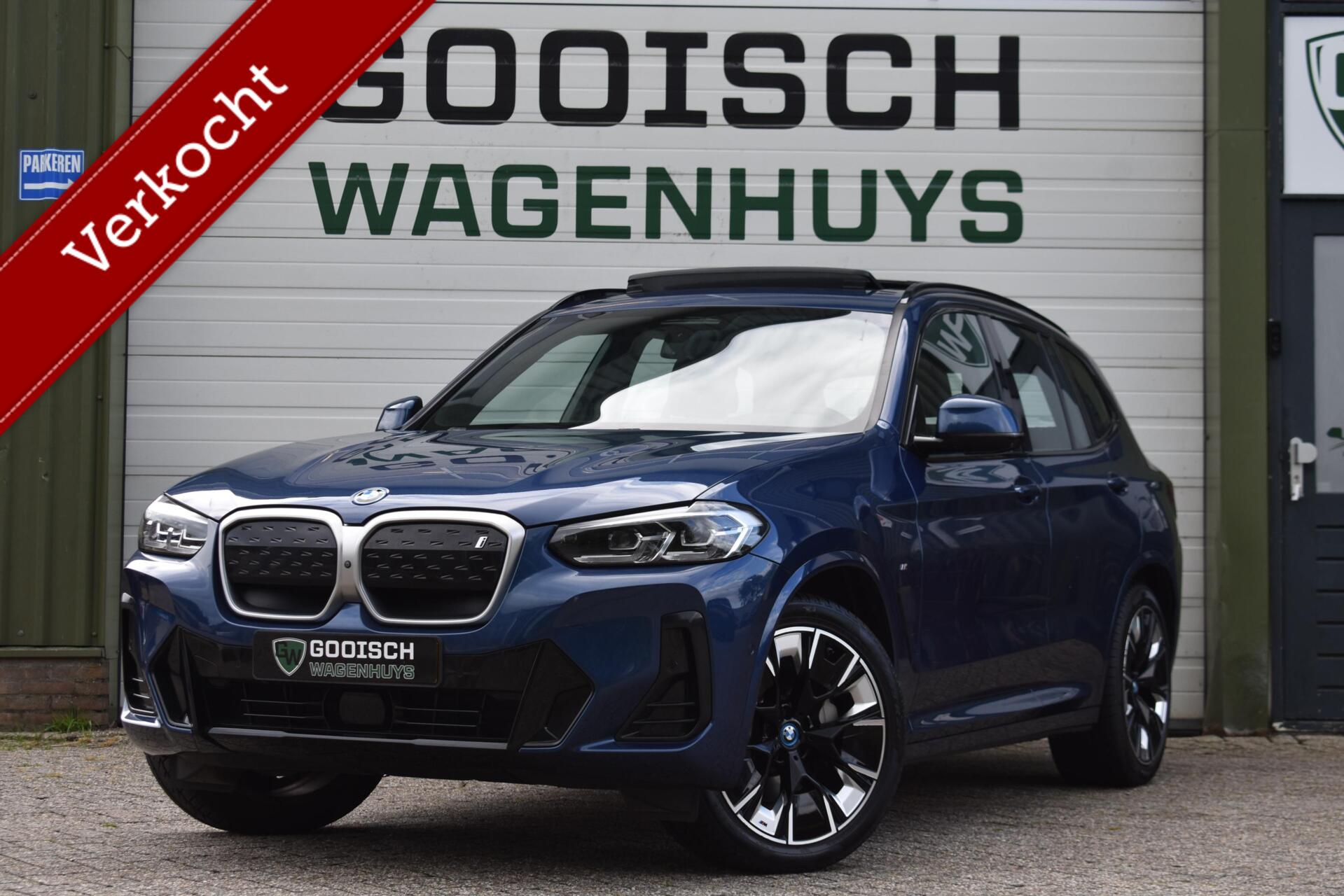 BMW Ix3 High Executive 80 kWh | Pano | Leder | 100% SOH | Head UP | 2022 - voorkant