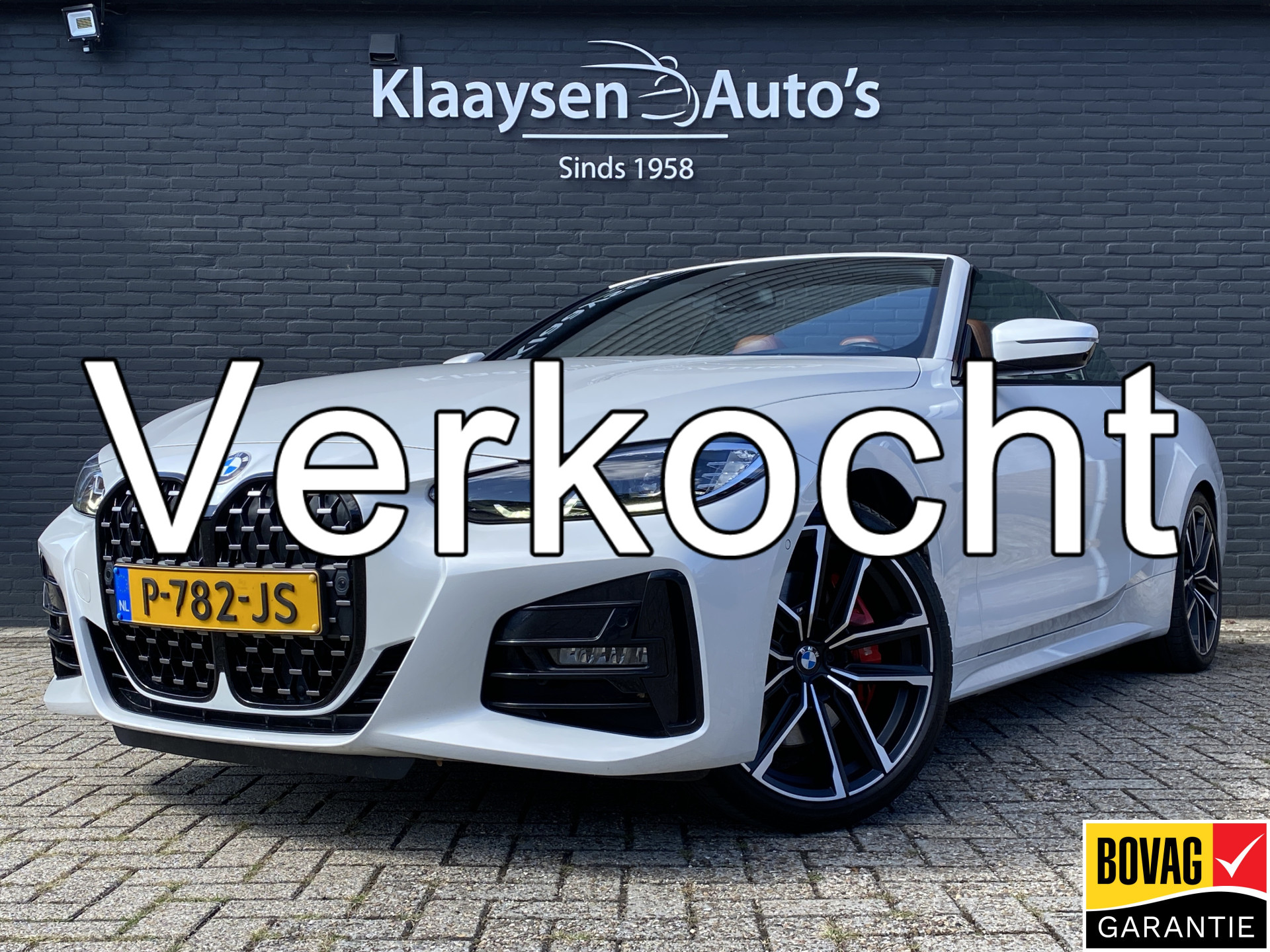 BMW 420i 420i M-Sport 184 pk High Executive AUT. 2022 - voorkant