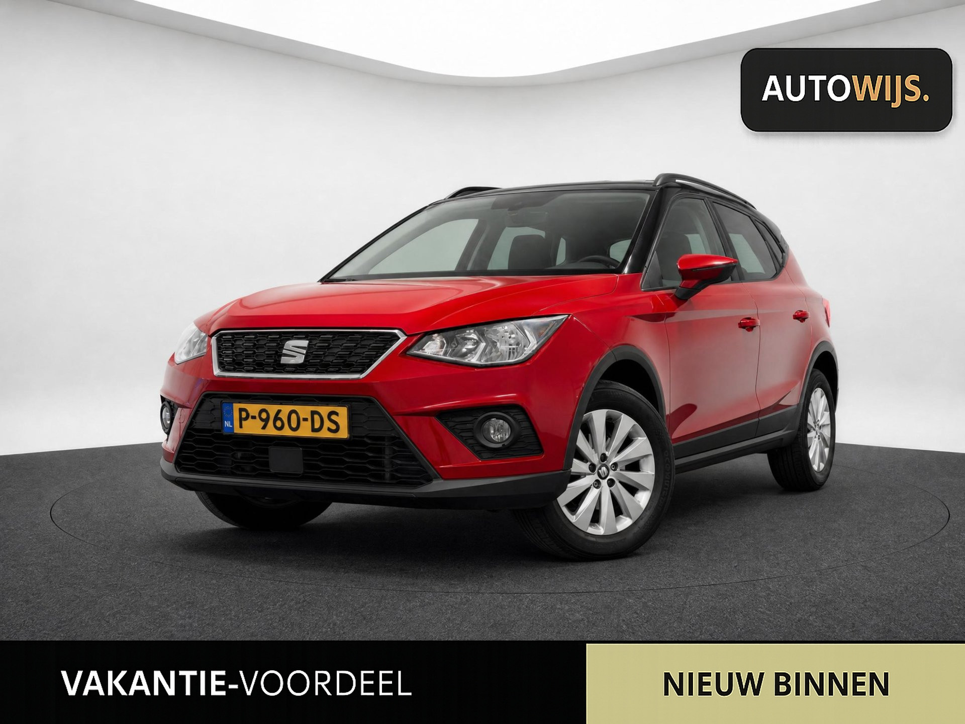 Seat Arona 1.0 TSI Xcellence Business Intense|CARPLAY|PDC|CLIMA|NAVI|DIGIDASH|GOED ONDERHOUDEN 2018 - voorkant