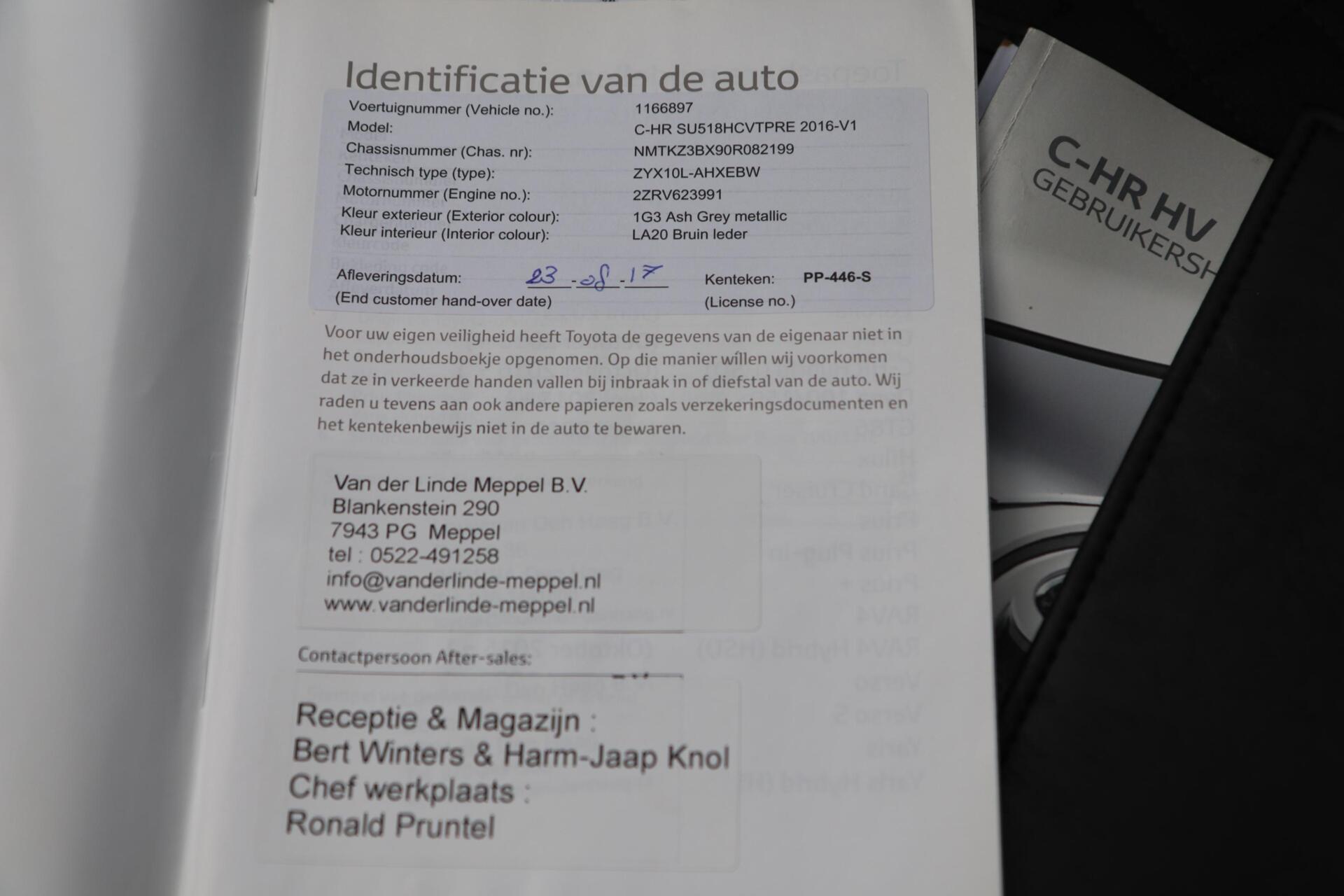 Foto van Toyota Toyota C-hr