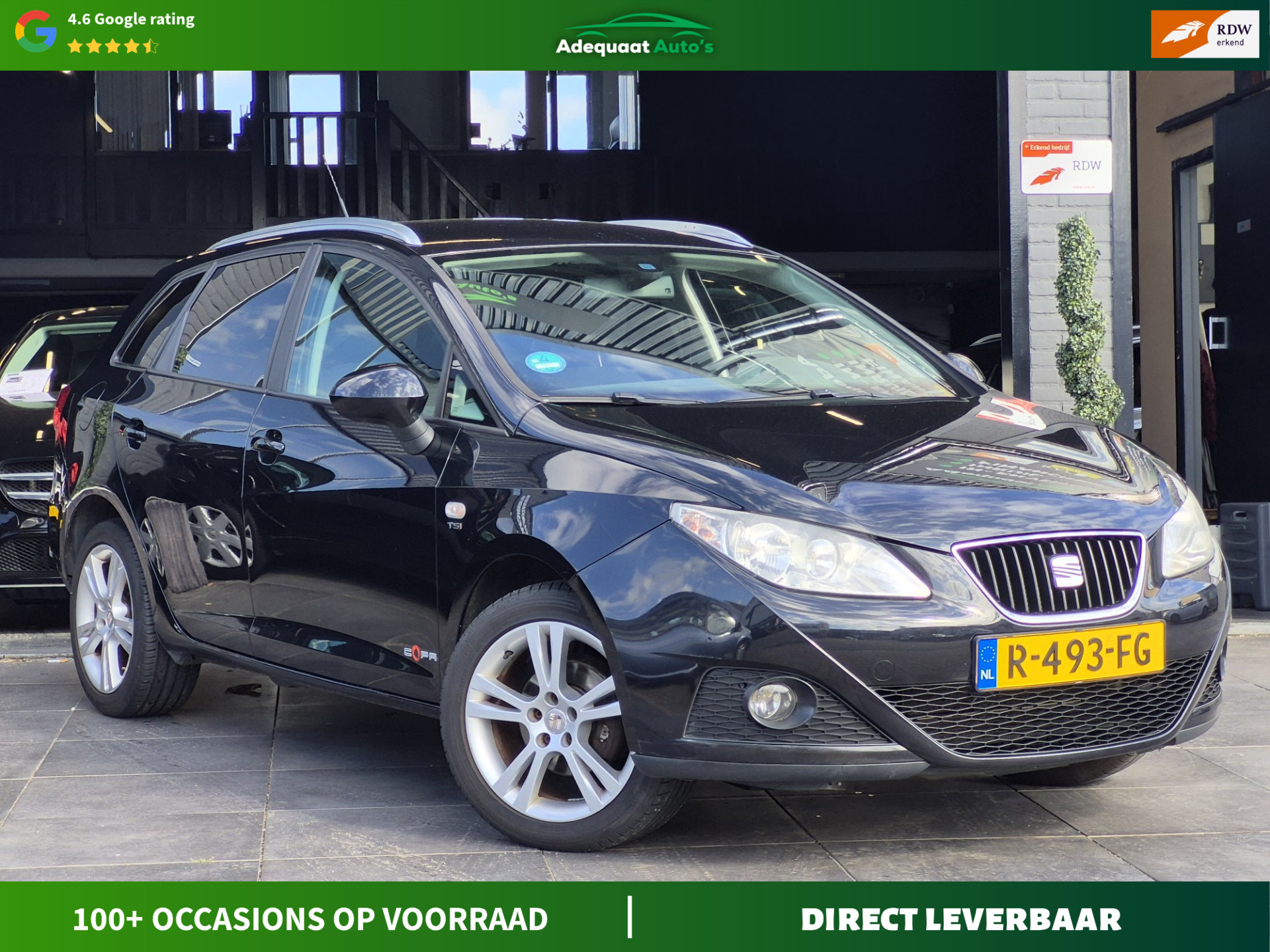 Seat Ibiza ST 1.2 TSI Style|Airco|Cruise|APK|Elek. Ramen 2011 - voorkant