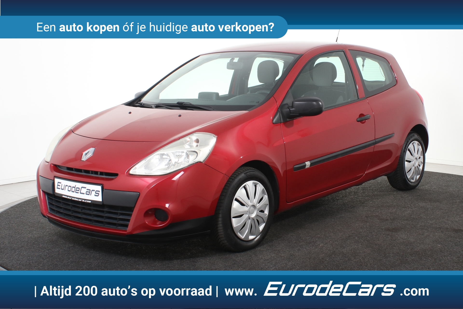 Renault Clio 1.2 TCe Special Line 2010 - voorkant