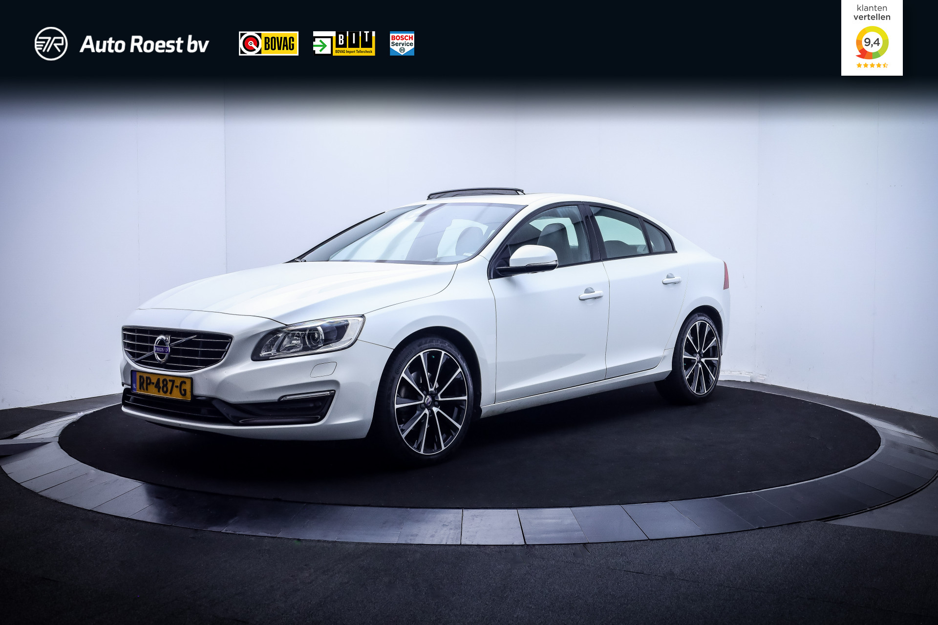 Volvo S60 1.5 T3 Polar+ Dynamic 2018 - voorkant