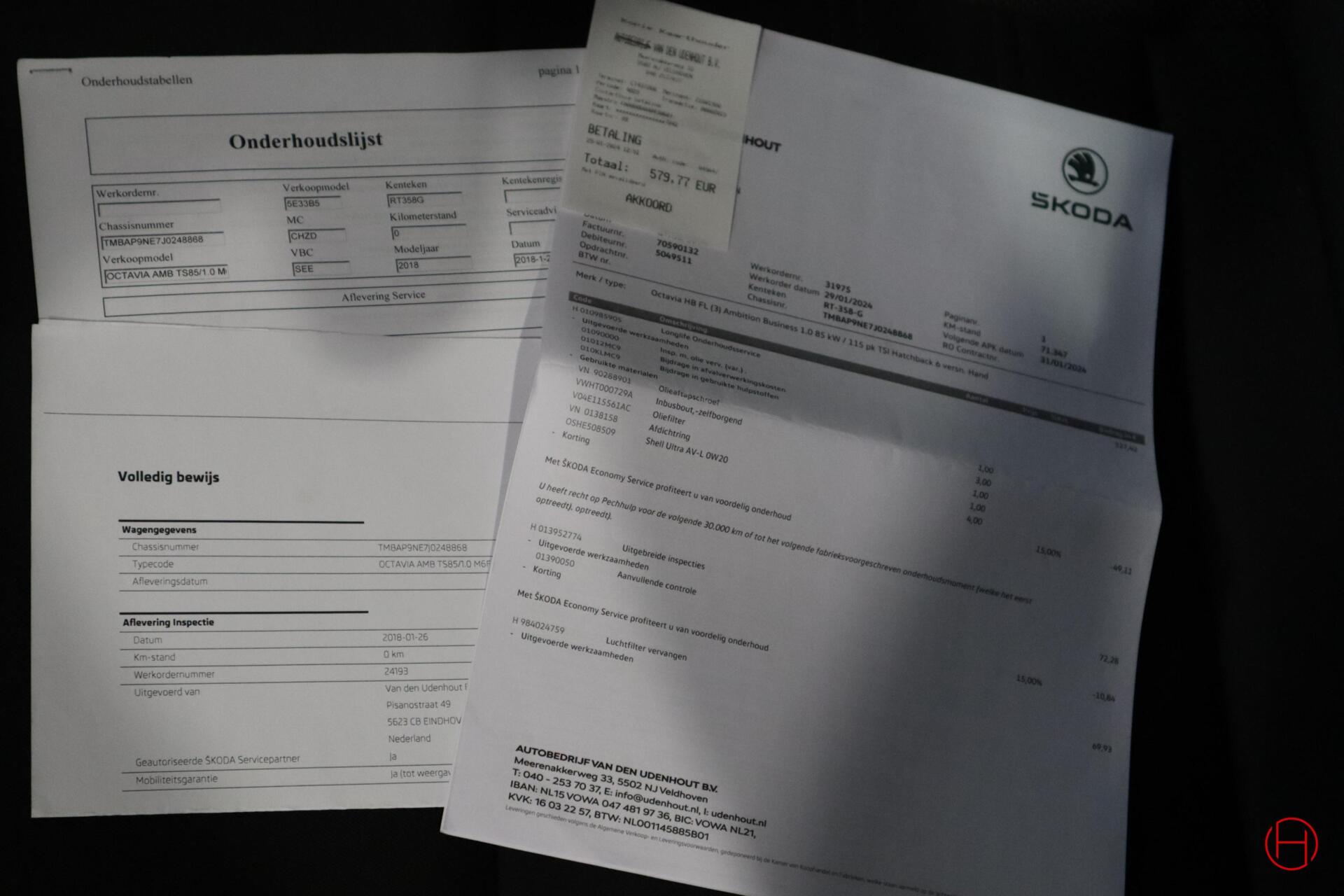 Foto van Skoda Octavia