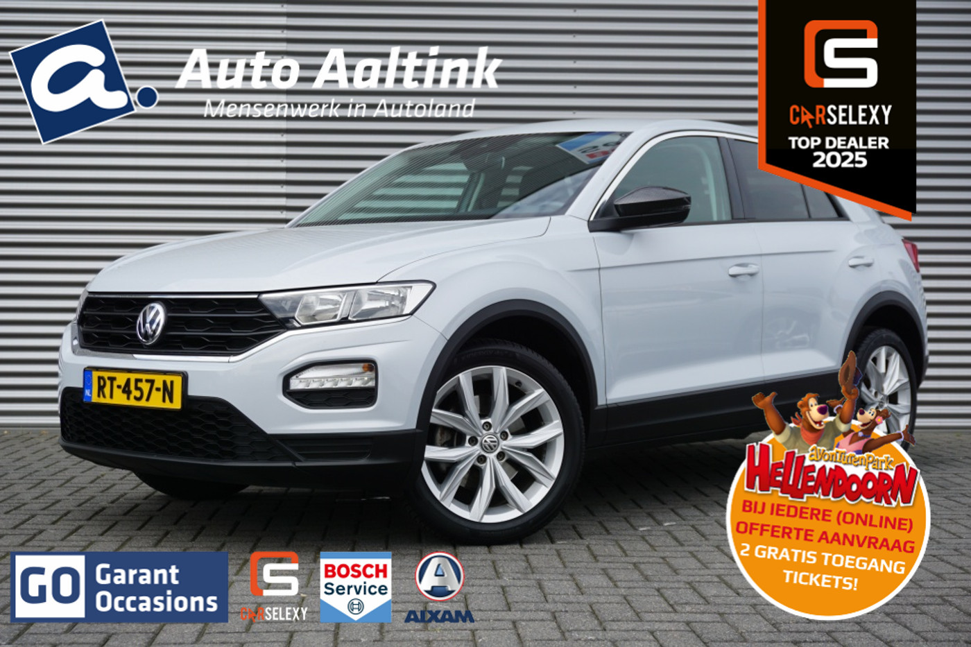 Volkswagen T-roc 116PK | RADIO | AIRCO | 18 INCH LICHTMETAAL 2018 - voorkant