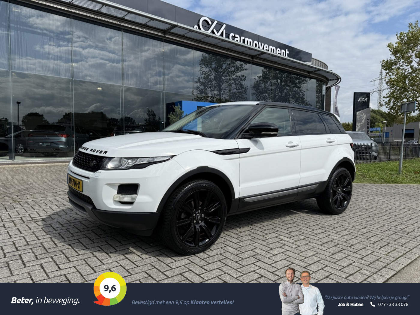 Land Rover Range Rover Evoque 2.0 Si 4WD Prestige | Leder | Elektr stoelen | Cruise | Keyless 2013 - voorkant