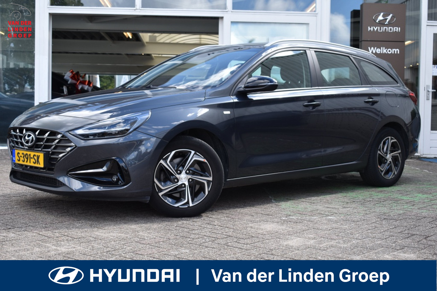 Hyundai I 30 1.0 T-GDi MHEV Comfort Smart Navi/Carplay/Cam/Pdc/Led/Rijklaar! 2023 - voorkant