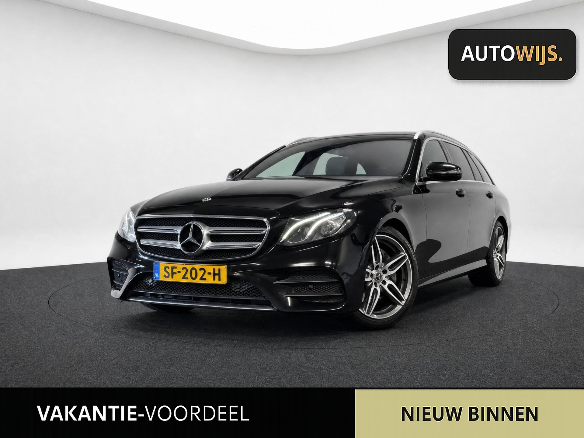 Mercedes-Benz E-klasse 200 Business Solution AMG LINE |PANO|TREKHAAK|CAMERA|LED 2018 - voorkant