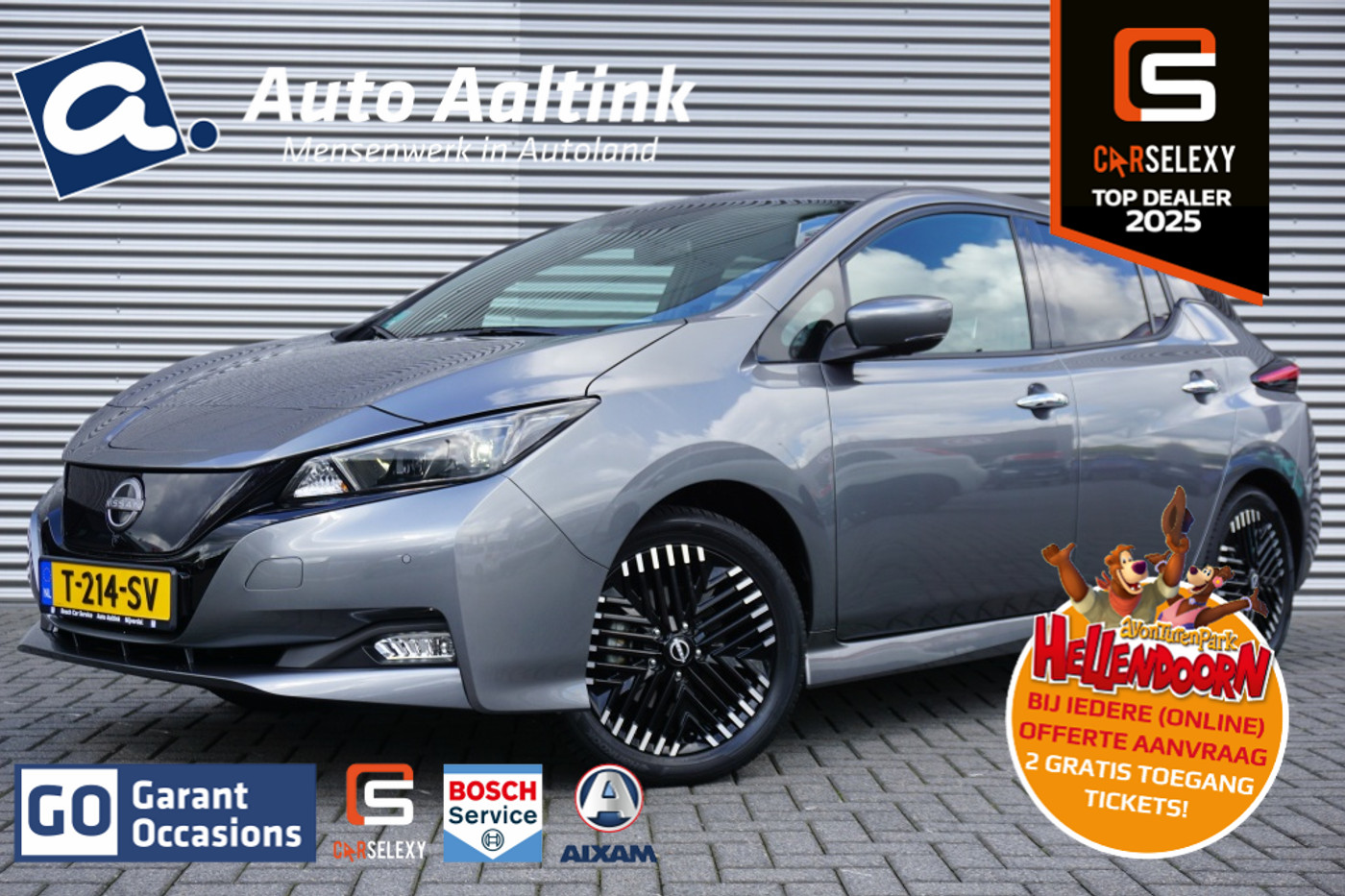 Nissan Nissan Leaf 40kwh N-Connecta 39 kWh 2022 - voorkant