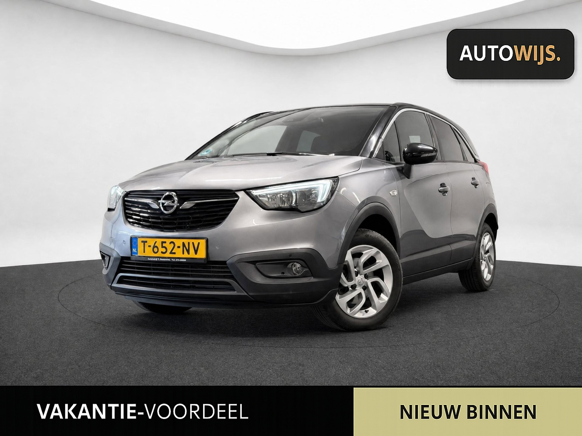 Opel Crossland X 1.2 Turbo Innovation|AUT|LED|CAMERA|NAVI|CLIMA|STOELVERW 2018 - voorkant