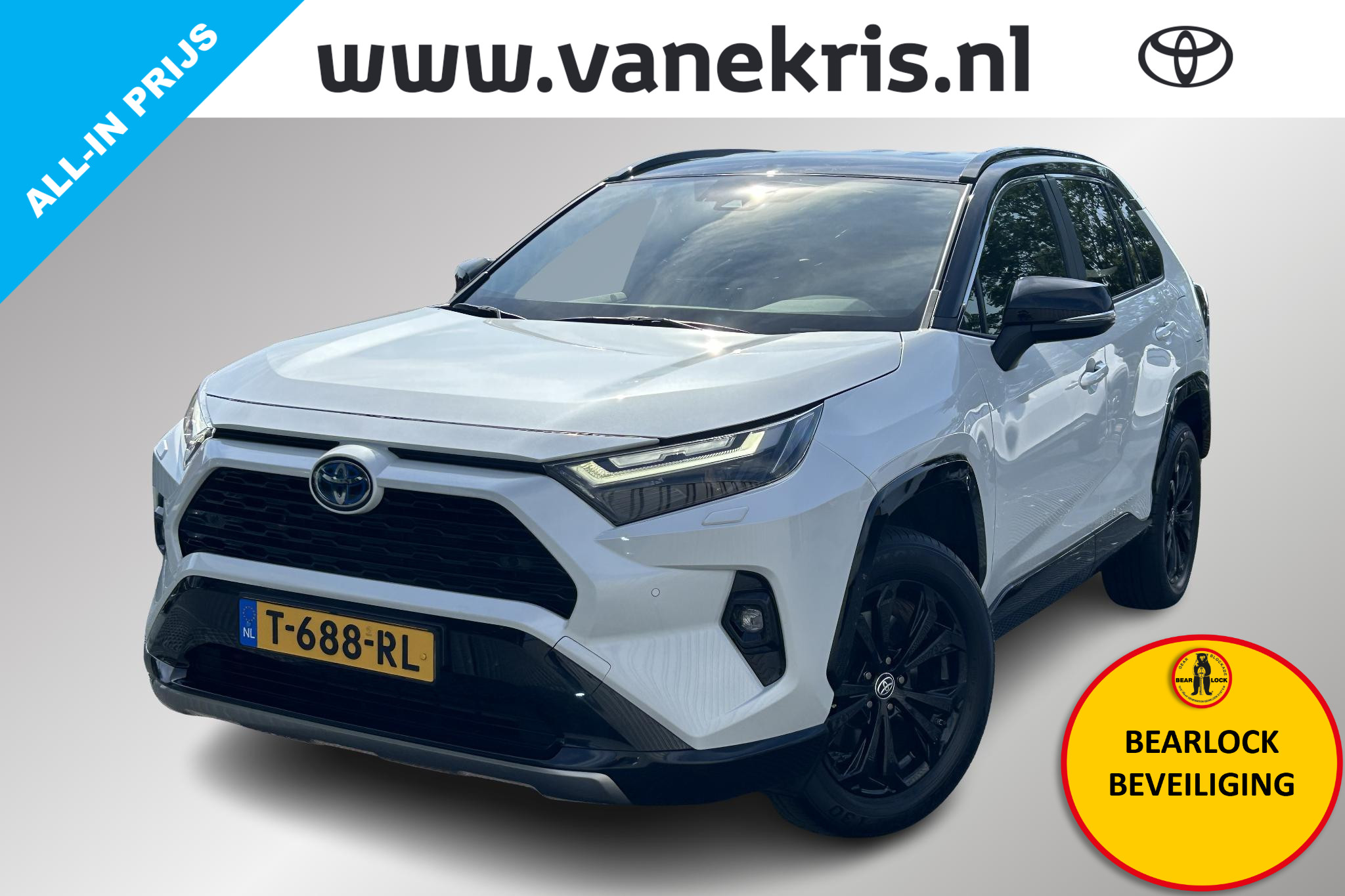 Toyota Toyota Rav4 2.5 Hybrid AWD Bi tone 2023 - voorkant