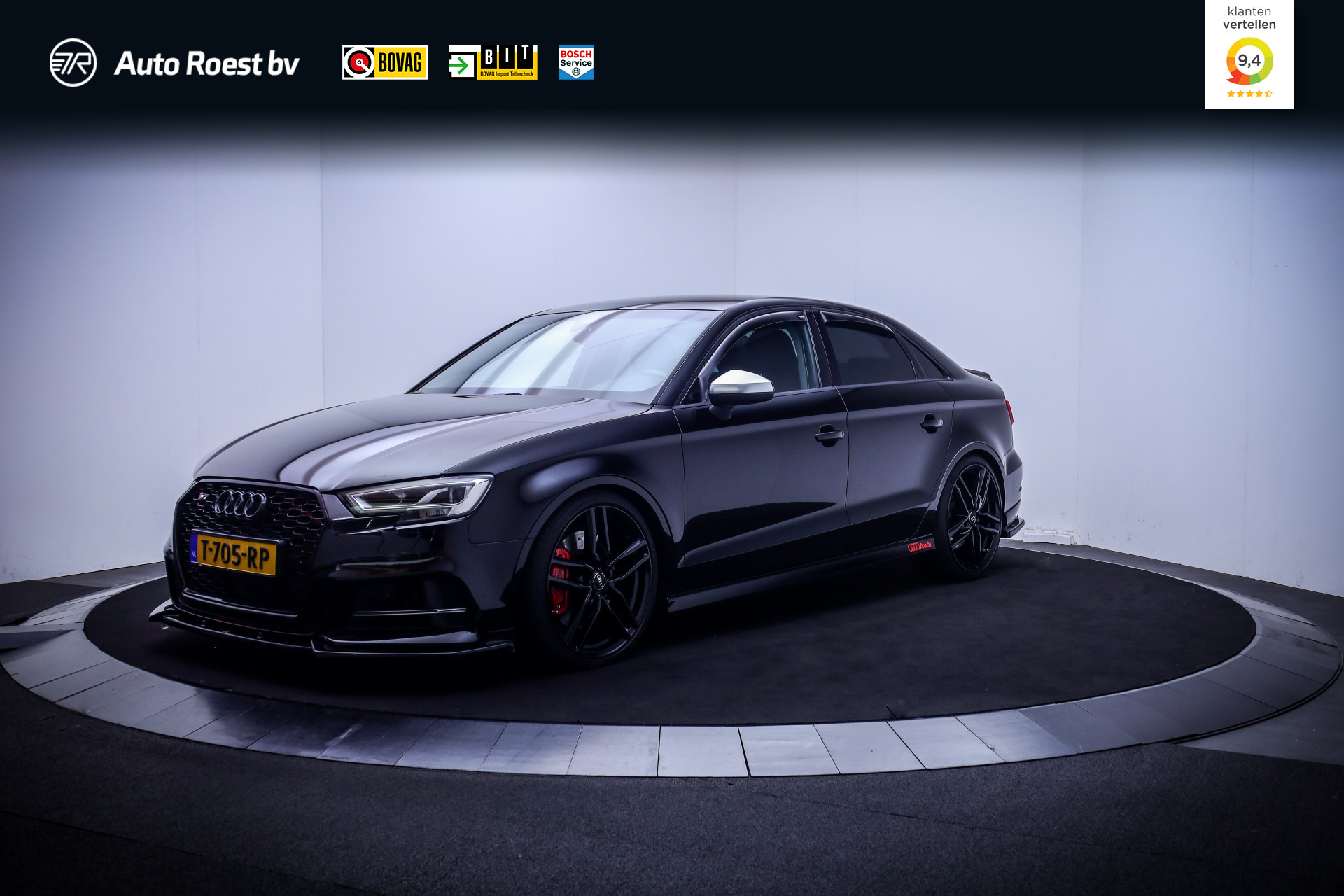 Audi S3 Limousine S3 Quattro Pro Line Plus 2019 - voorkant