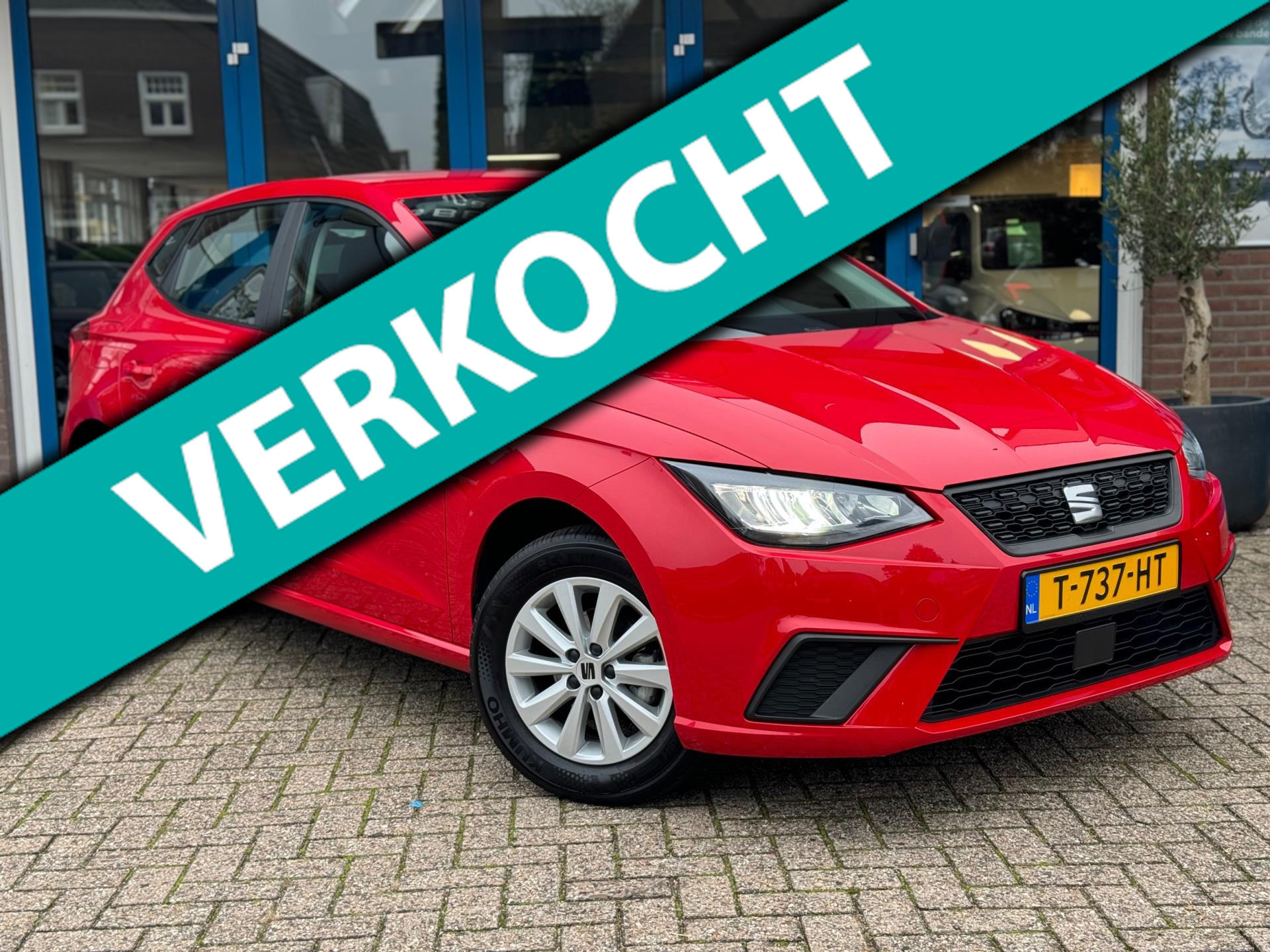 Seat Ibiza 1.0 EcoTSI Style Online 2023 Carplay BTW 1e Eig! 2023 - voorkant