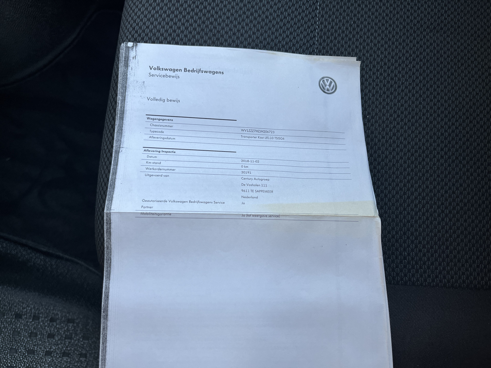 Foto van Volkswagen Transporter