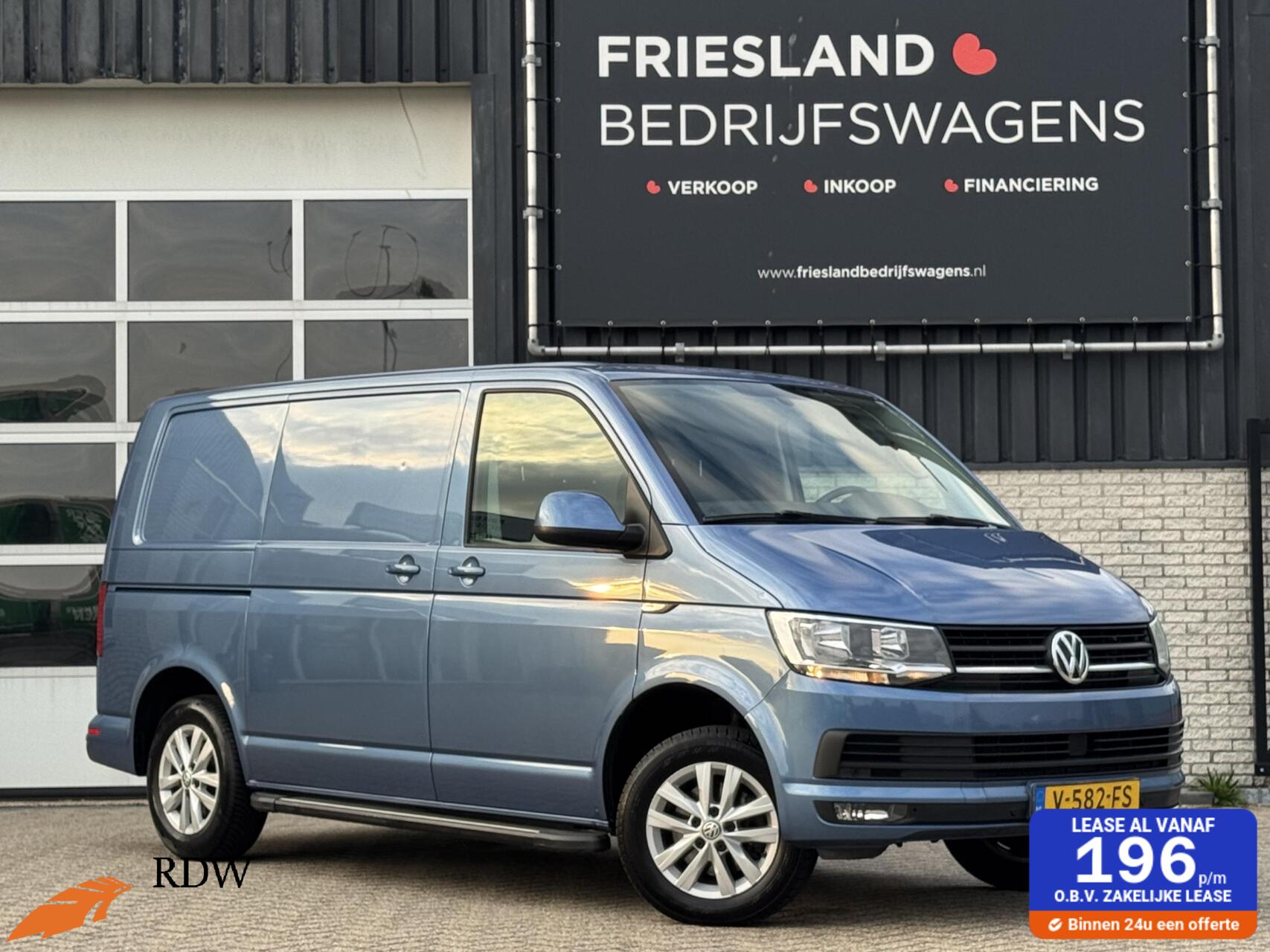 Volkswagen Transporter 2.0 TDI 150pk Highline Trekhaak/Adapt.Cruise/Carplay/Camera/Navi 2017 - voorkant