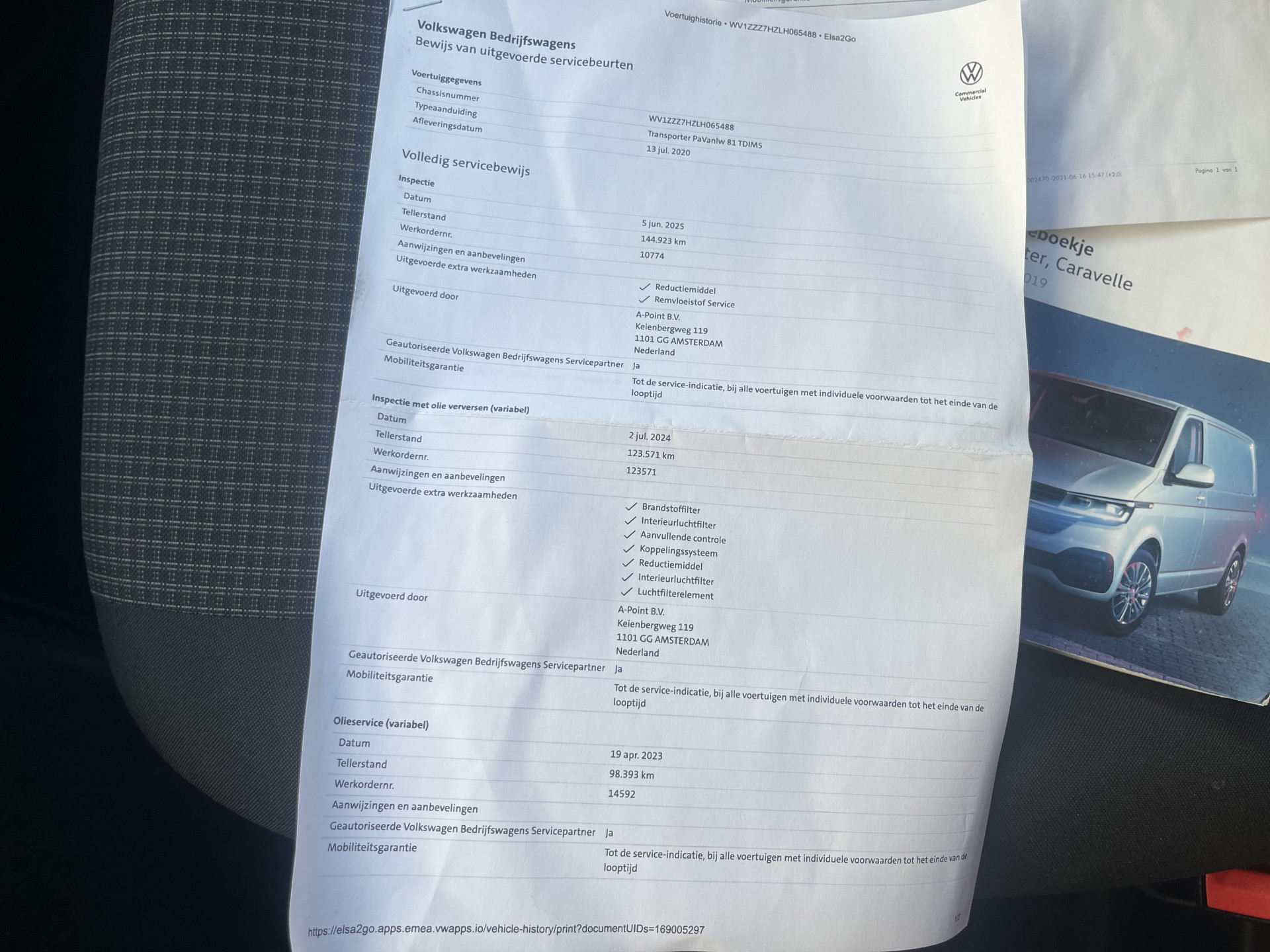 Foto van Volkswagen Transporter