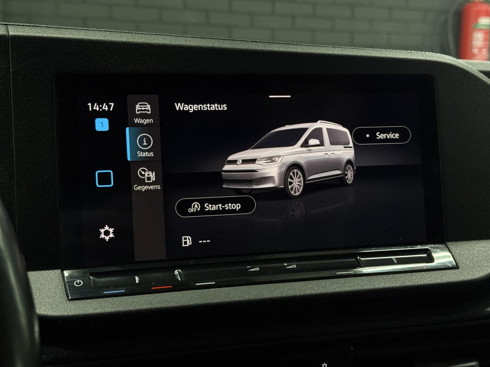 Foto van Volkswagen Caddy Modified Partition Wall