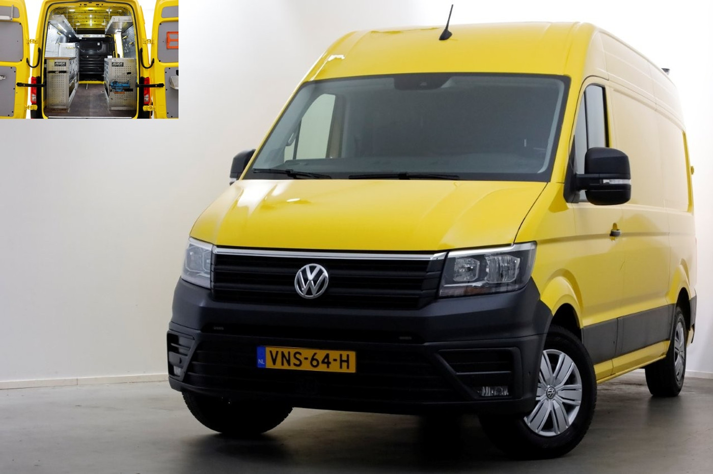 Volkswagen Crafter 35 2.0 TDI 140pk L3H3 (L2H2) Highline Servicewagen Inrichting/230V/Standkachel 02-2022 2022 - voorkant