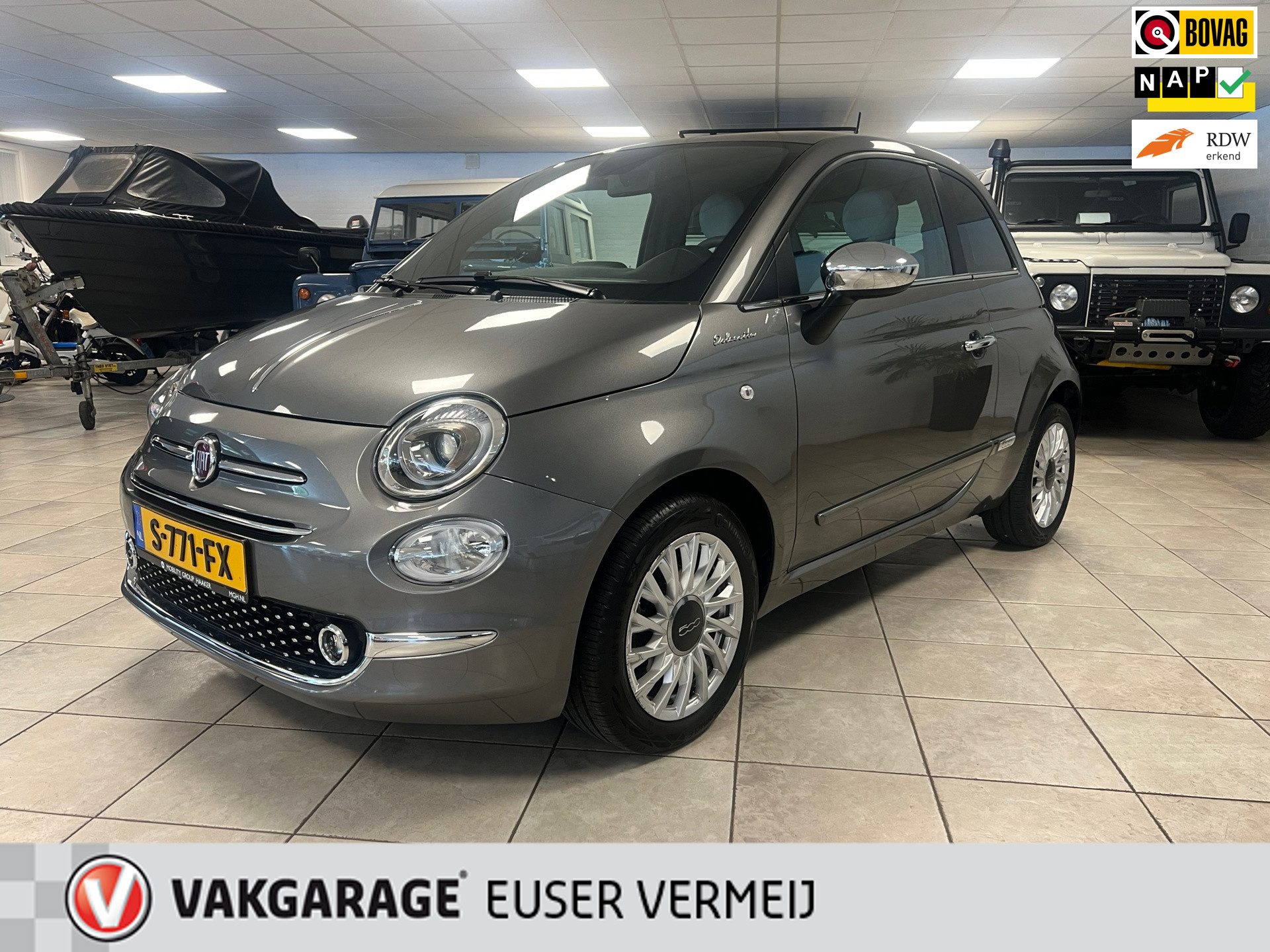 Fiat 500 1.0 Hybrid Dolcevita 2023 - voorkant