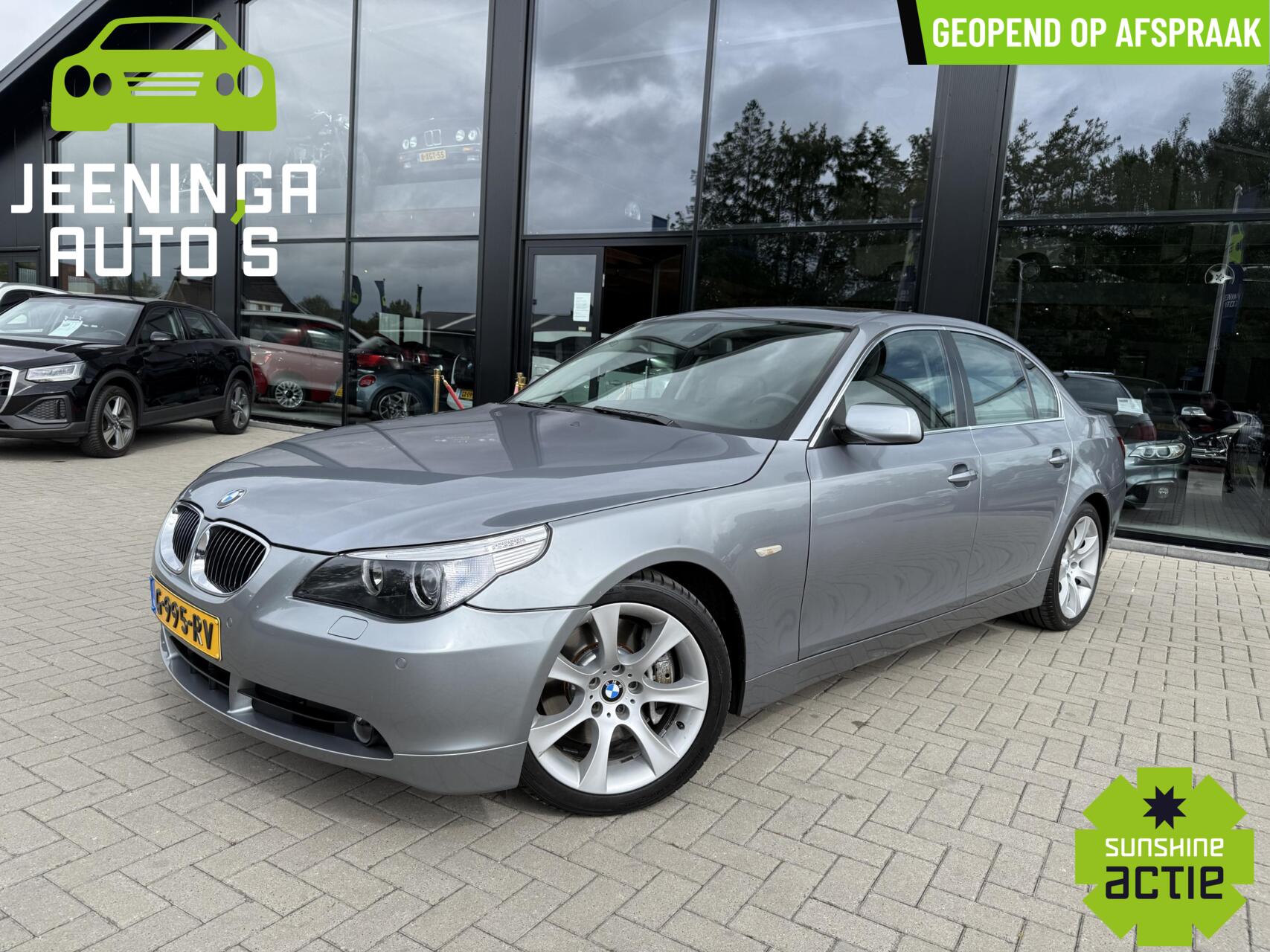 BMW 5er Reihe 545i Executive|Memory|afn.Trekhaak|Stoelverwarming 2004 - voorkant