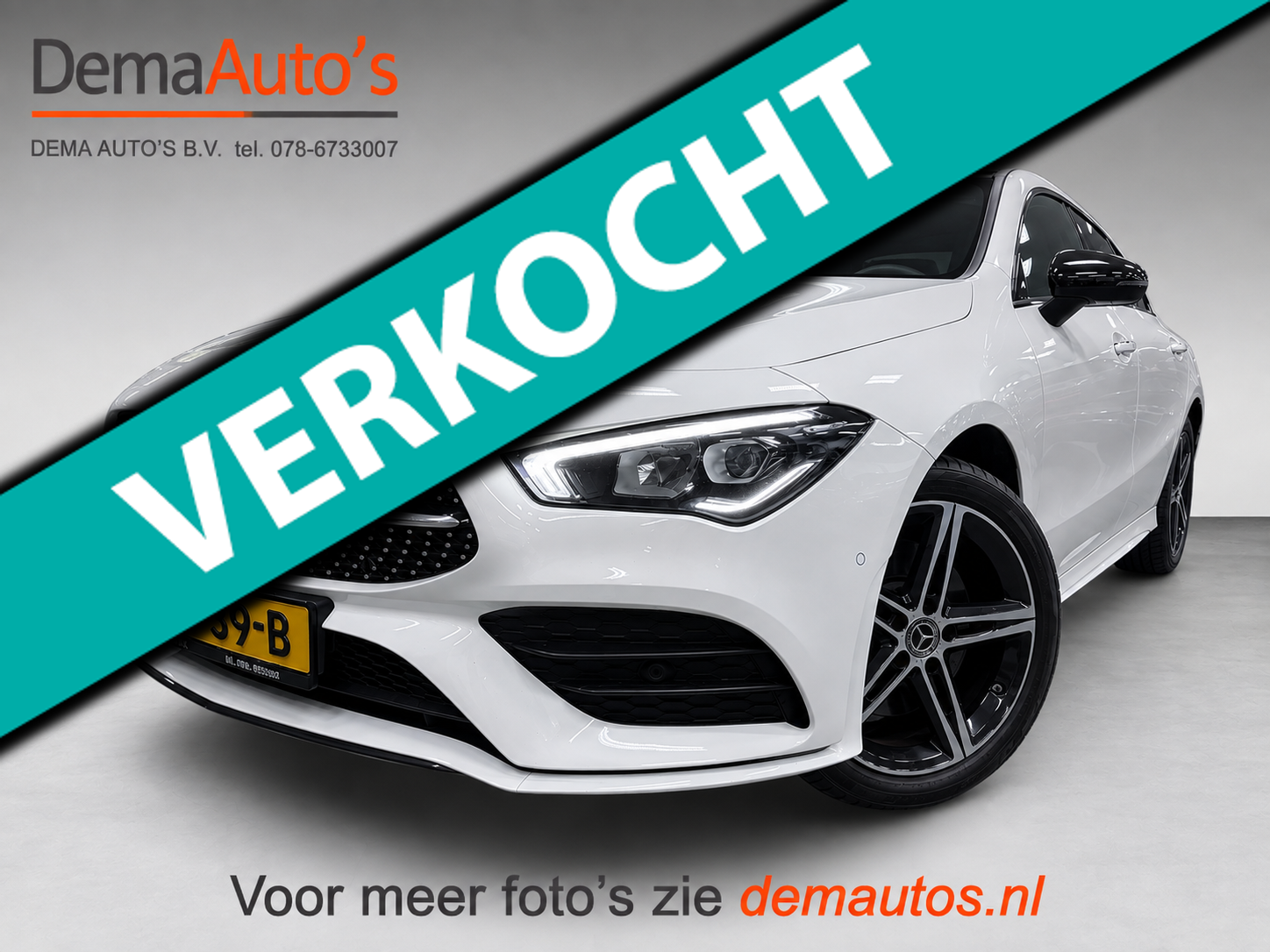 Mercedes-Benz Cla 250 E 250 e AMG SOH-TEST/PANO/LED/DAB/CARPLAY/BURMESTER/NAVI/// 2021 - voorkant