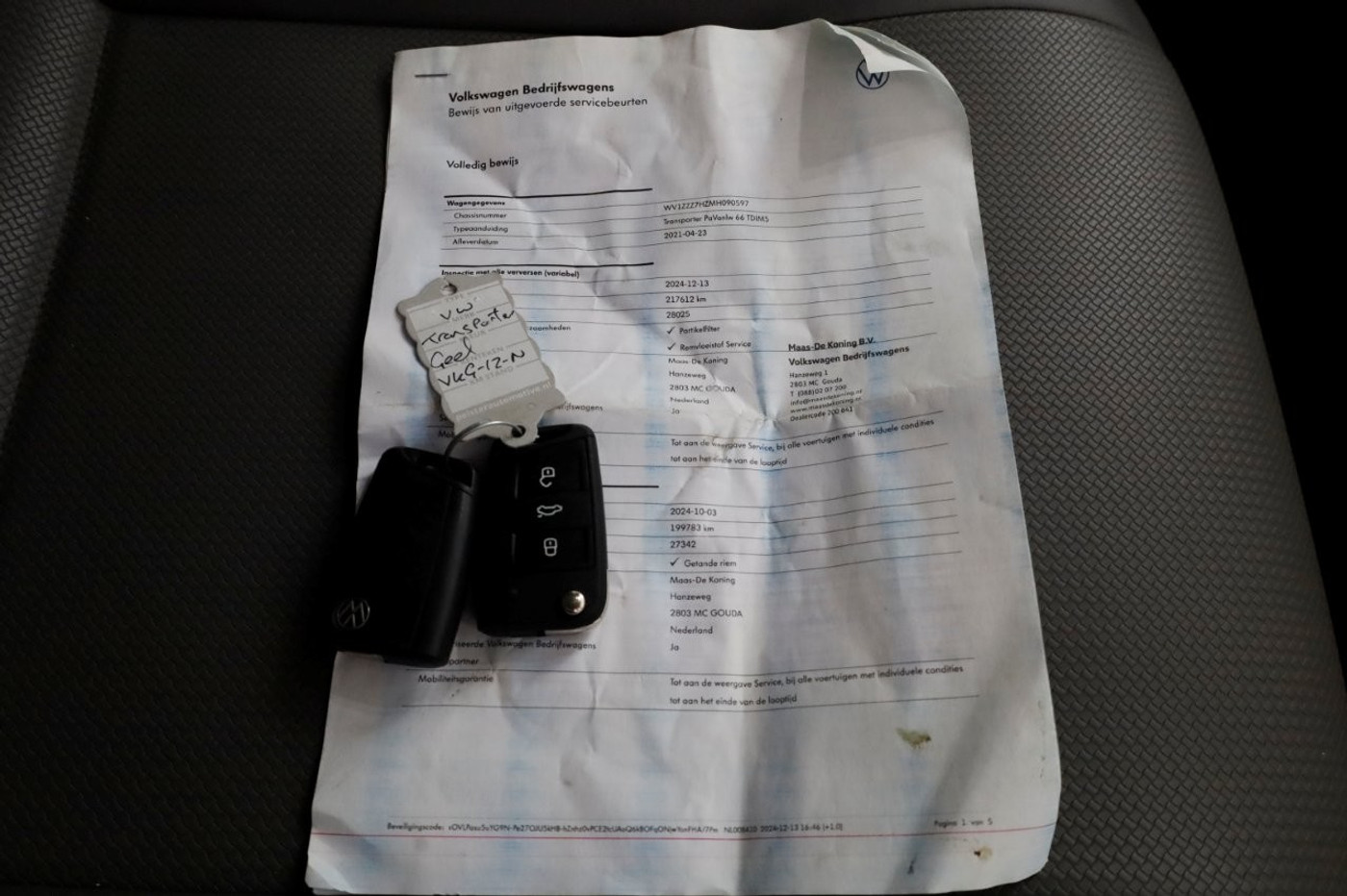 Foto van Volkswagen Transporter