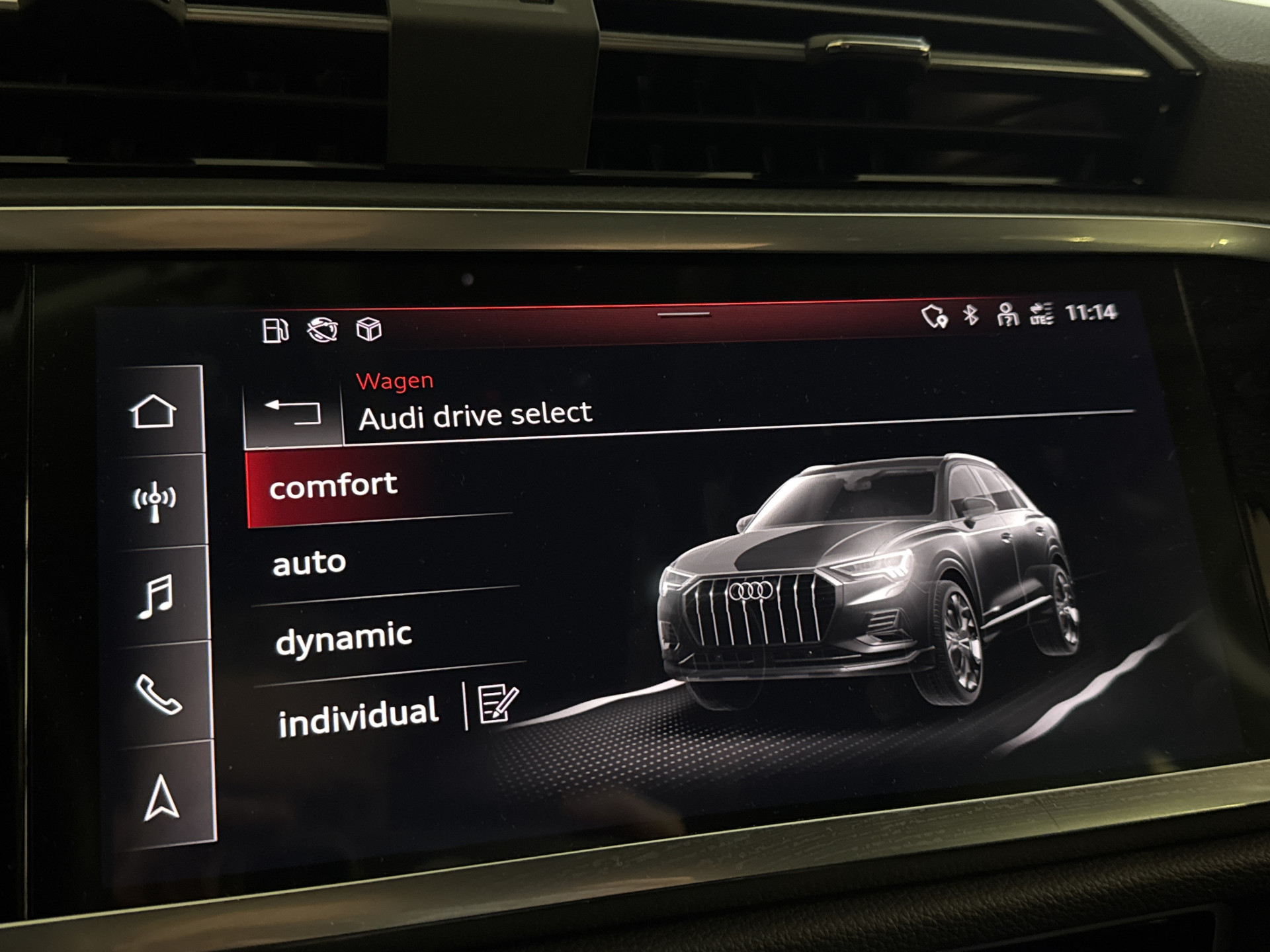 Foto van Audi Q3 E-tron
