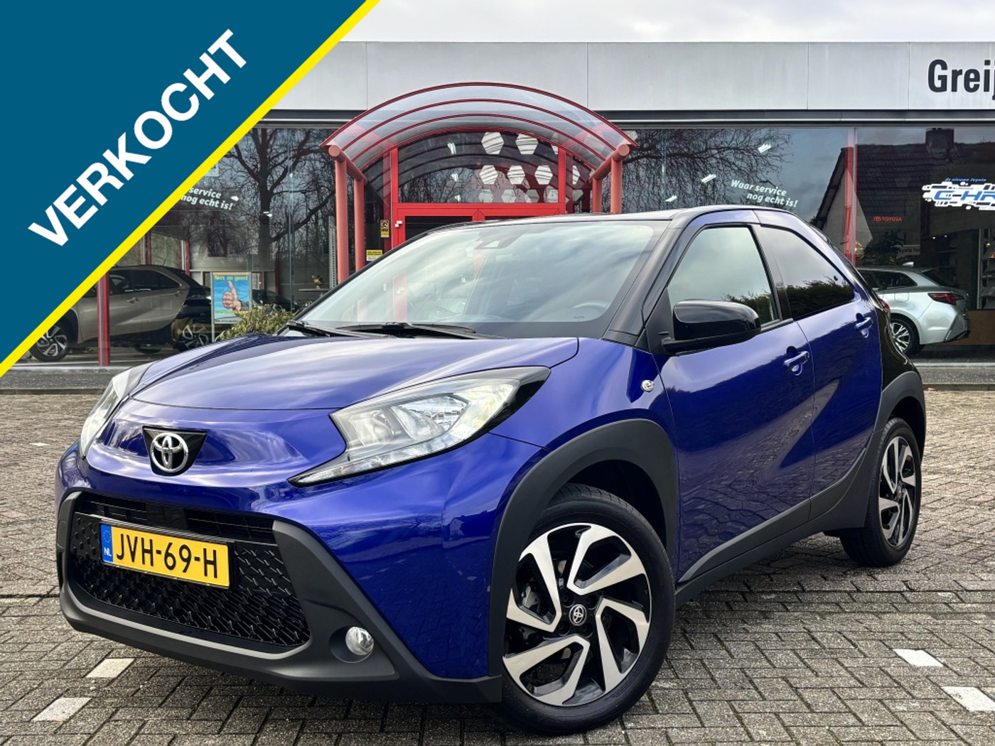 Toyota Toyota Aygo X 1.0 VVT-i Pulse | Automaat | CarPlay | Stoelverw. | 17'' Lmv 2024 - voorkant