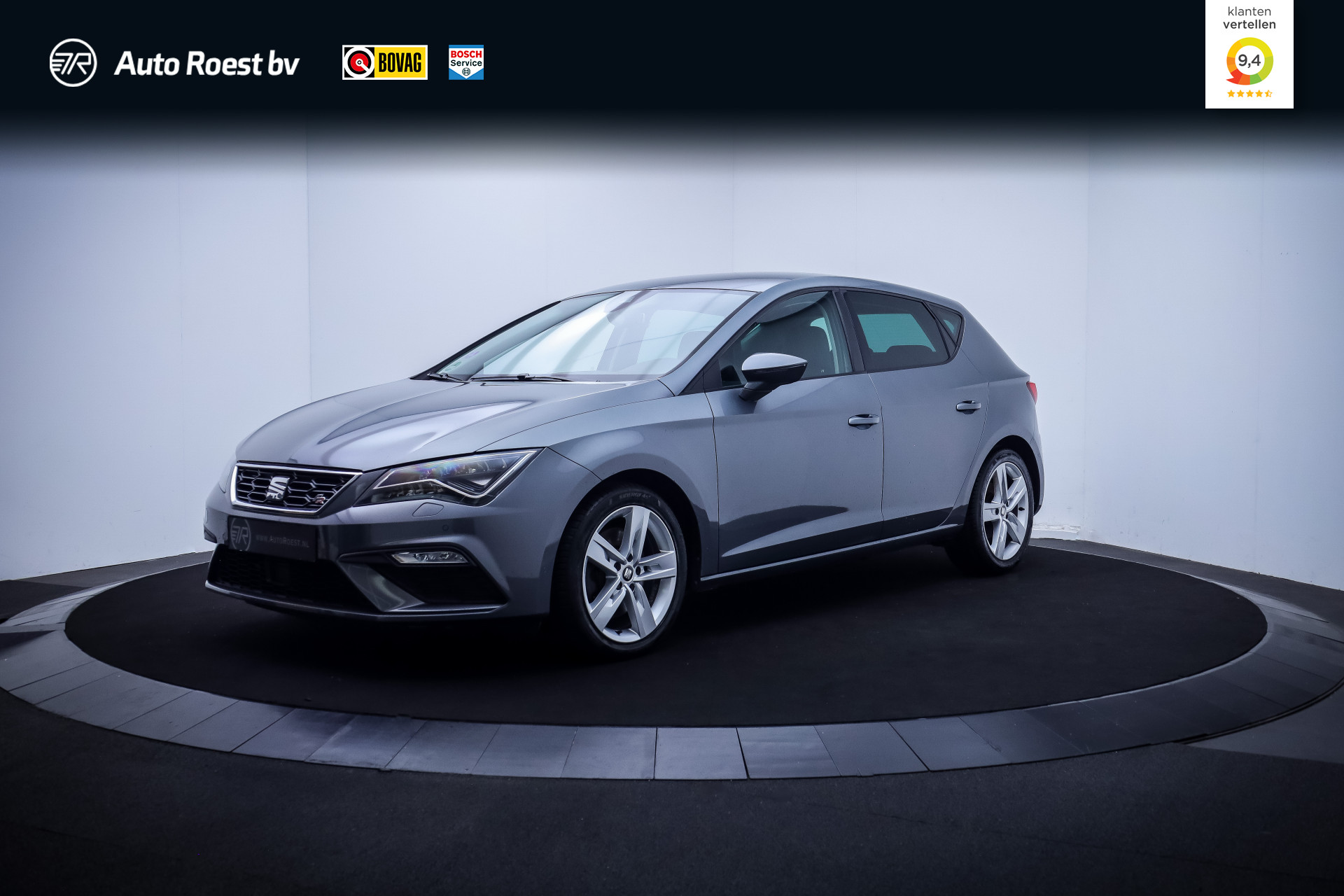 Seat Leon 1.8TSI 180PK DSG FR 2018 - voorkant