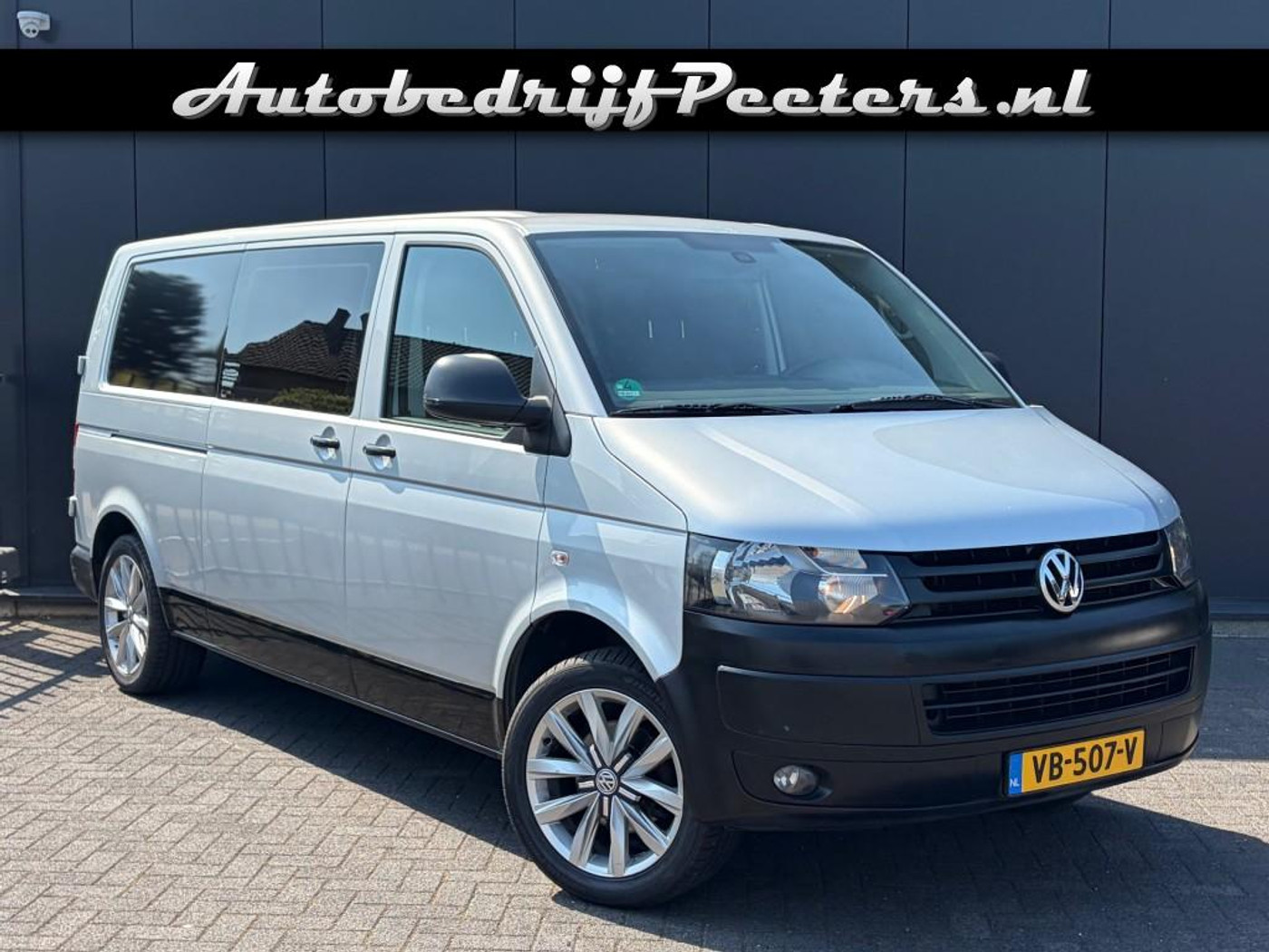 Volkswagen Transporter 2.0 TDI 140pk D.C. L2H1 6-zits MARGE-voertuig 2013 - voorkant
