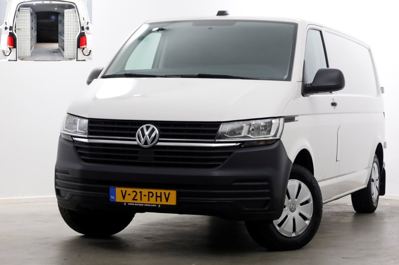 Volkswagen Transporter T6.1 2.0 TDI 110pk Lang Airco/Navi/Inrichting 09-2020 2020 - voorkant