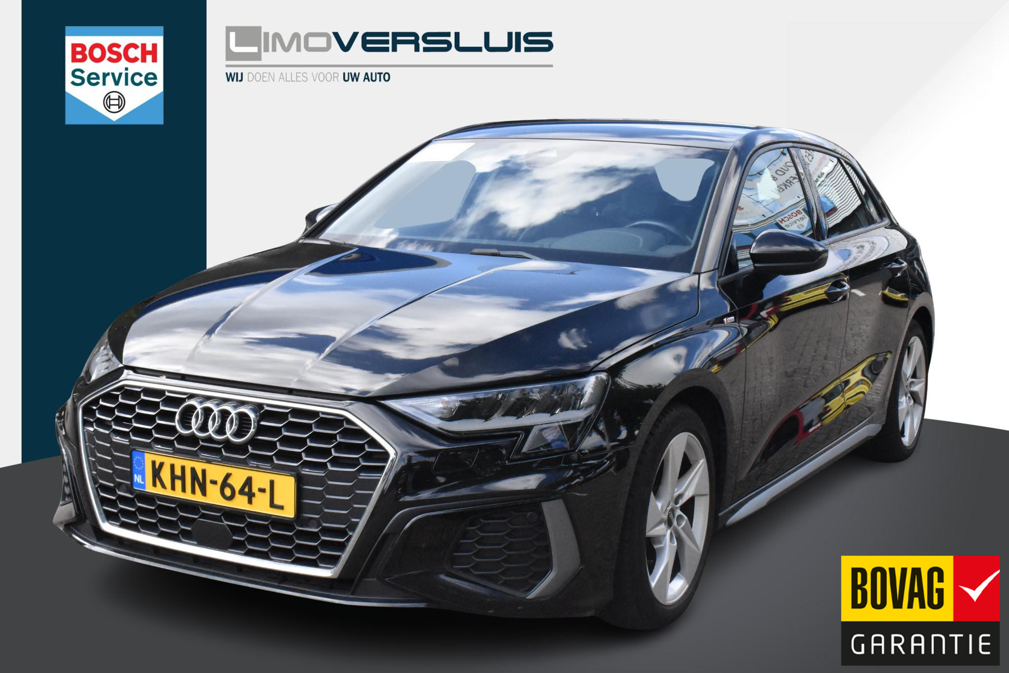 Audi A3 Sportback 35 TFSI S edition 2022 - voorkant