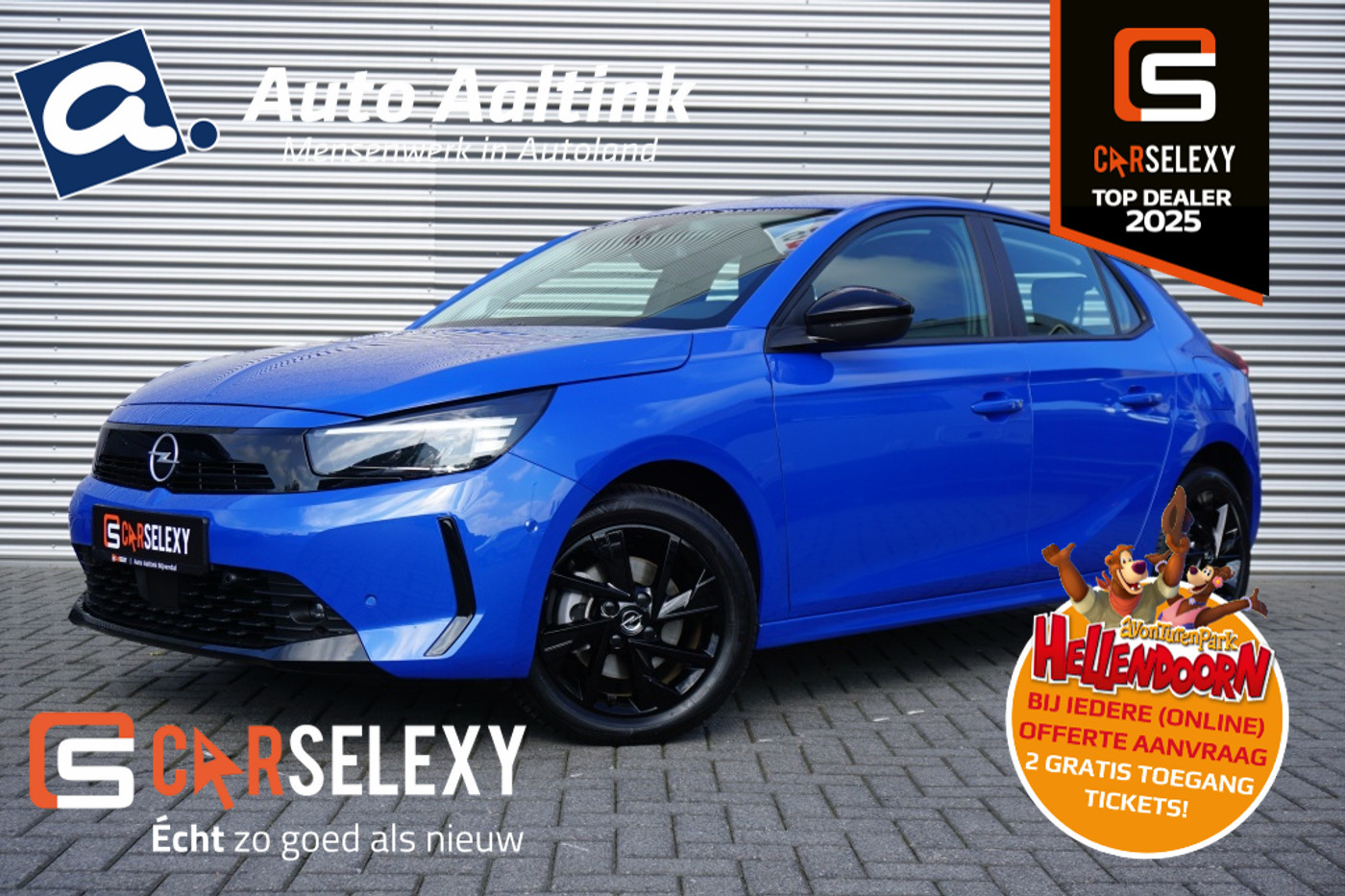 Opel Corsa 110PK Turbo Hybrid Yes AUT. | ZUINIG | WINTERPACK | CARPLAY 2025 - voorkant