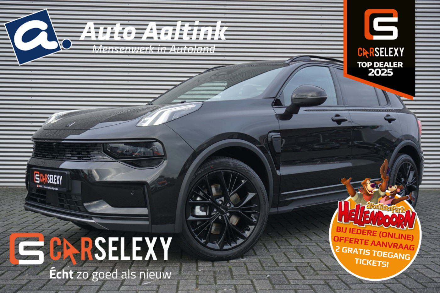 Lynk&co LYNK & Co 01 1.5 More 261PK | MEEST LUXE | NED. AUTO | 1.800 KG TREKGEWICHT 2026 - voorkant