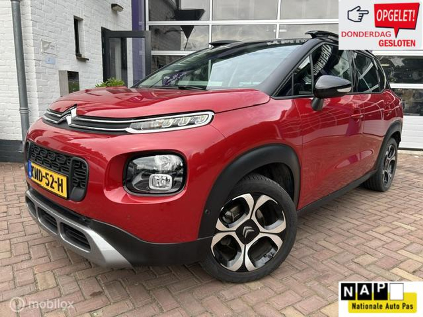 Citroen C3 Aircross 1.2 Business  AUTOMAAT * NAVI * TREKHAAK 2020 - voorkant