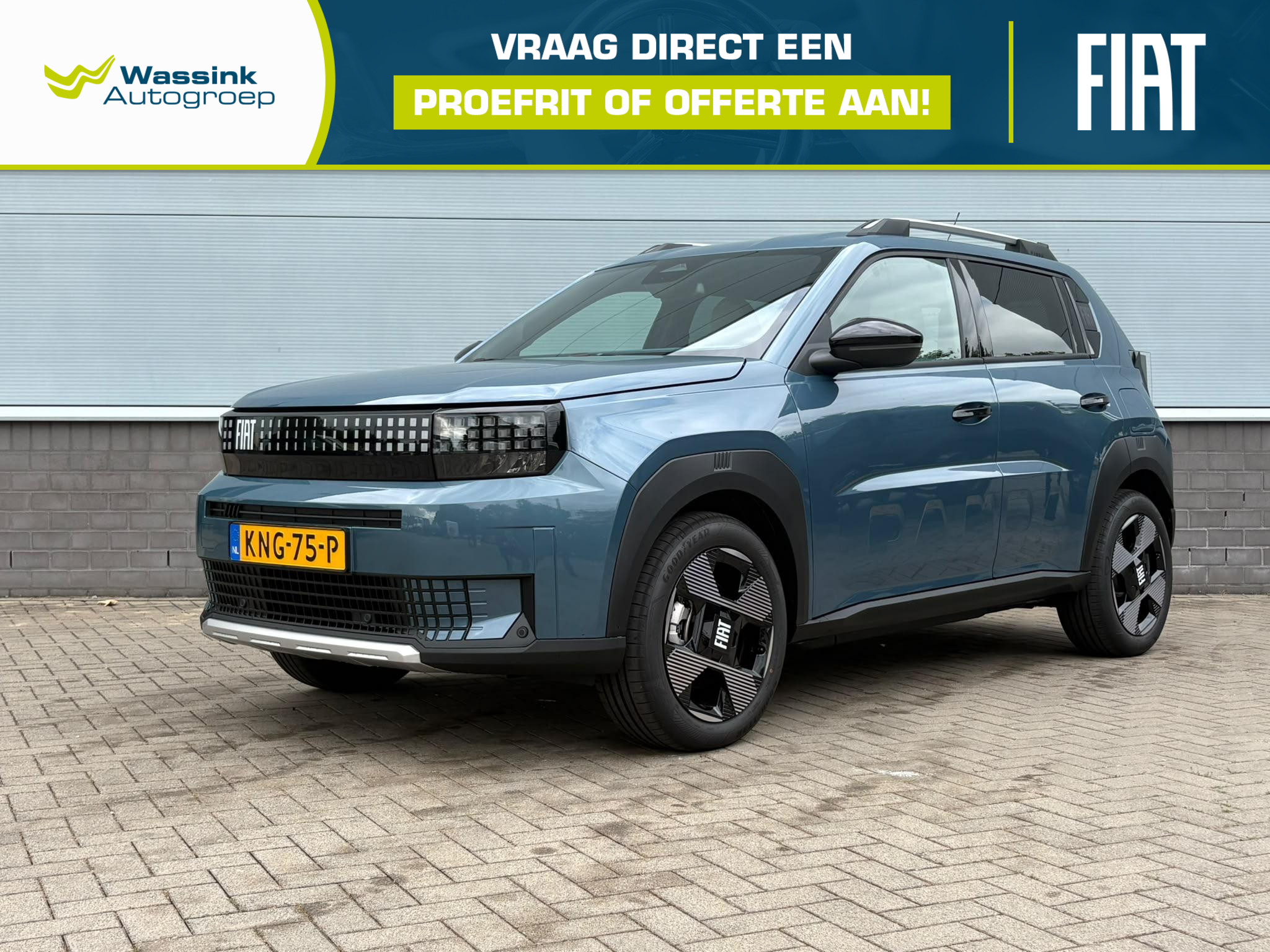 Fiat Panda La Prima 44 kWh 2026 - voorkant