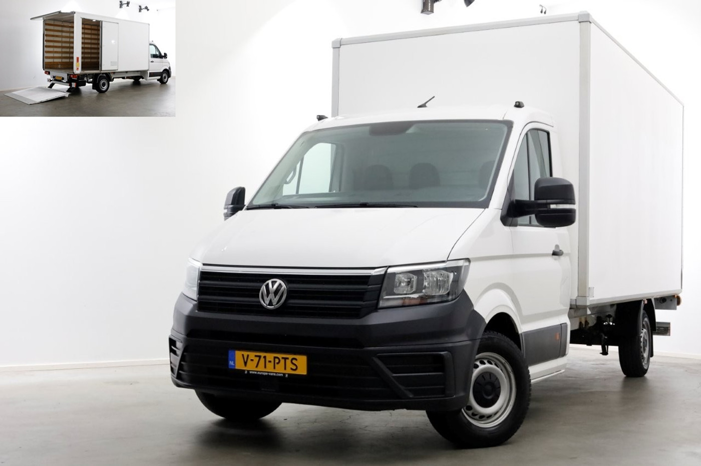 Volkswagen Crafter 35 2.0 TDI 140pk Bakwagen met laadklep en zijdeur 12-2021 2021 - voorkant