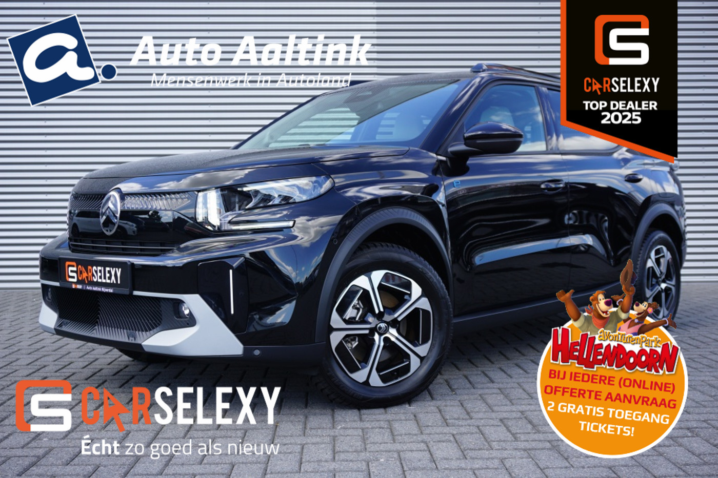 Citroen E-c3 Aircross 113PK Max 54 kWh EXTRA RANGE | SNELLADER | 6.457KM! 2025 - voorkant