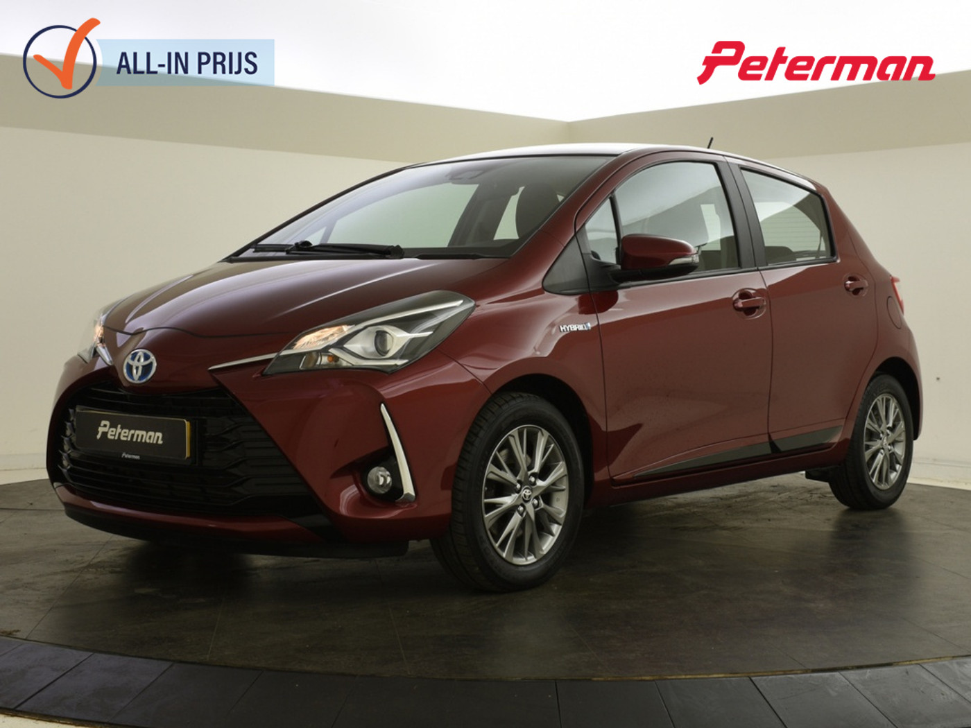 Toyota Toyota Yaris Hybrid 1.5 Hybrid Comfort Plus | Navigatie | Climate | LMV 2017 - voorkant