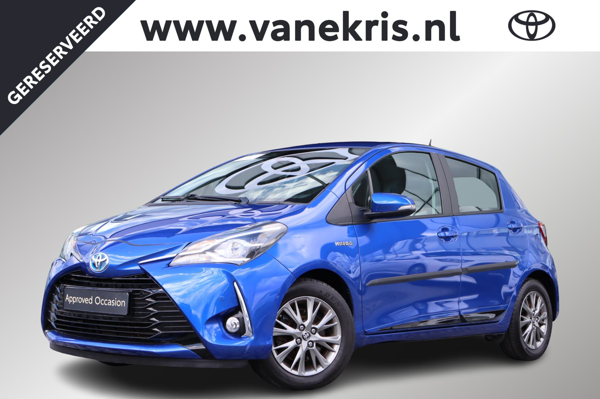 Toyota Toyota Yaris Hybrid 1.5 Hybrid Dynamic, Parkeersensoren 2017 - voorkant