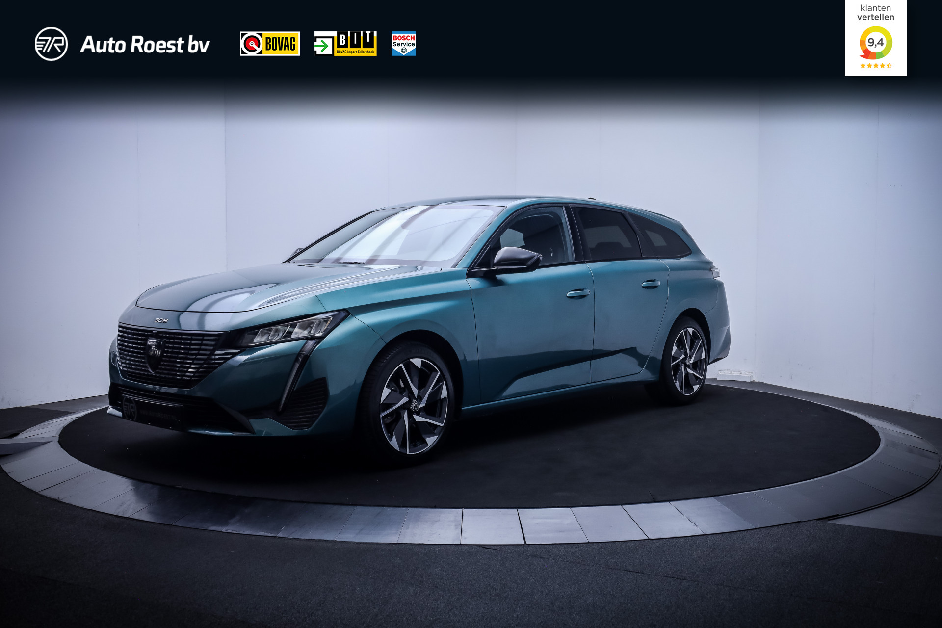 Peugeot 308 SW 1.2T Aut. ALLURE 2023 - voorkant