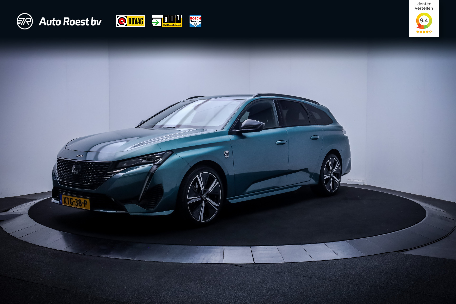 Peugeot 308 SW 1.2T Aut. GT-Pack 2023 - voorkant