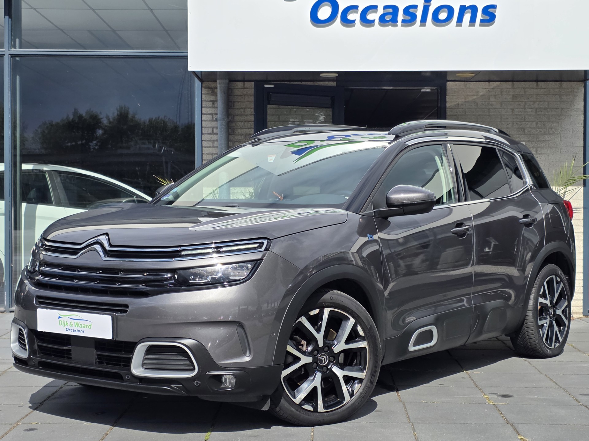 Citroen C5 Aircross 1.6 Plug-in Hybrid 225 Shine Automaat – Pano – ACC – Camera – Leder 2021 - voorkant